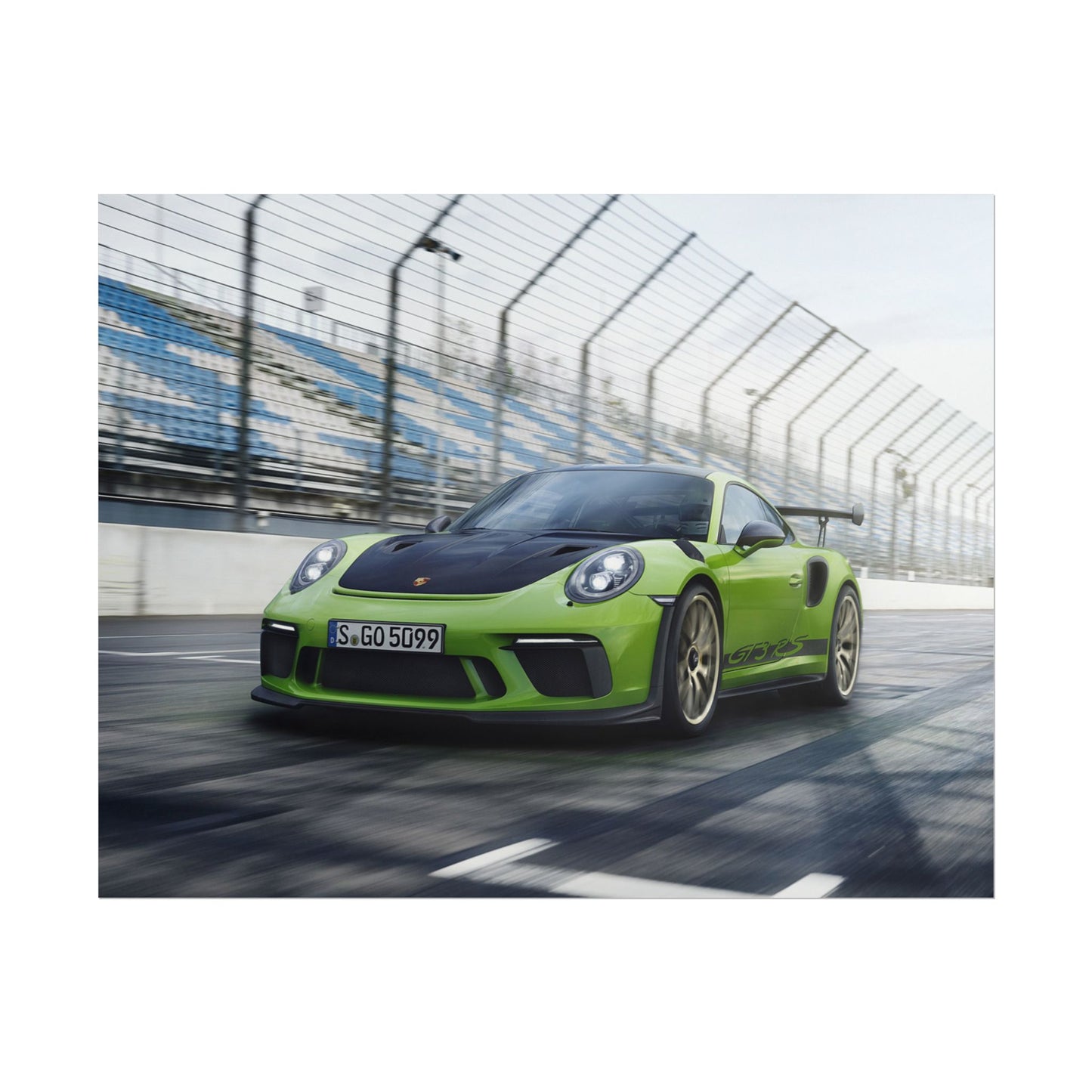 PORSCHE 911 GT3RS POSTER V2