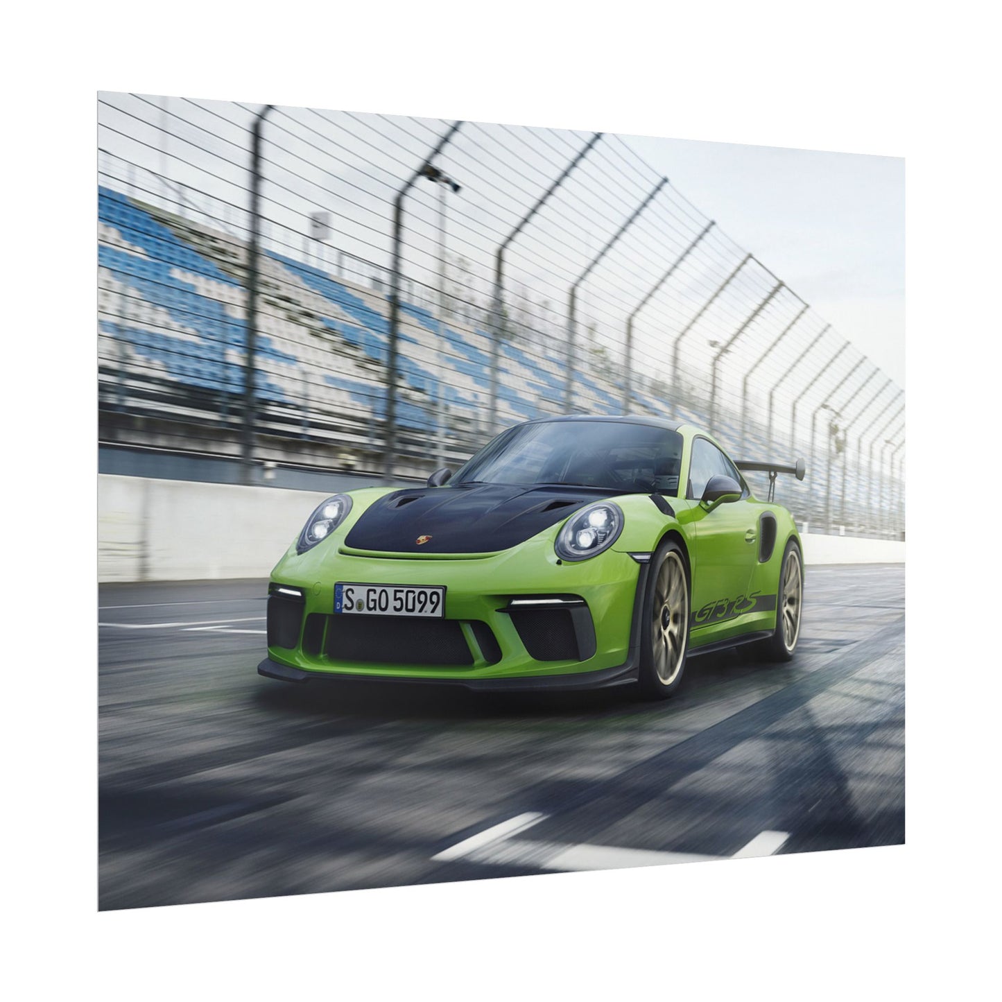 PORSCHE 911 GT3RS POSTER V2