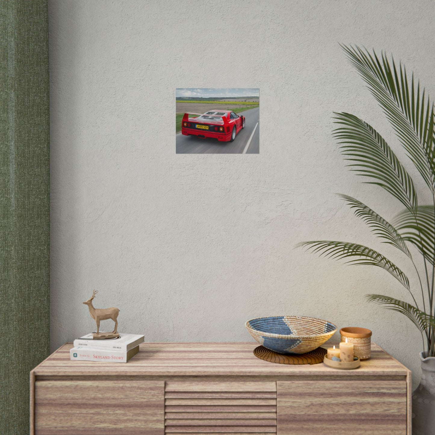 FERRARI F40 POSTER