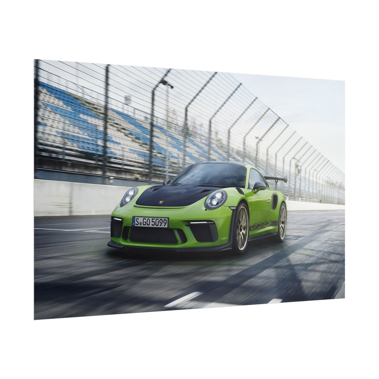PORSCHE 911 GT3RS POSTER V2