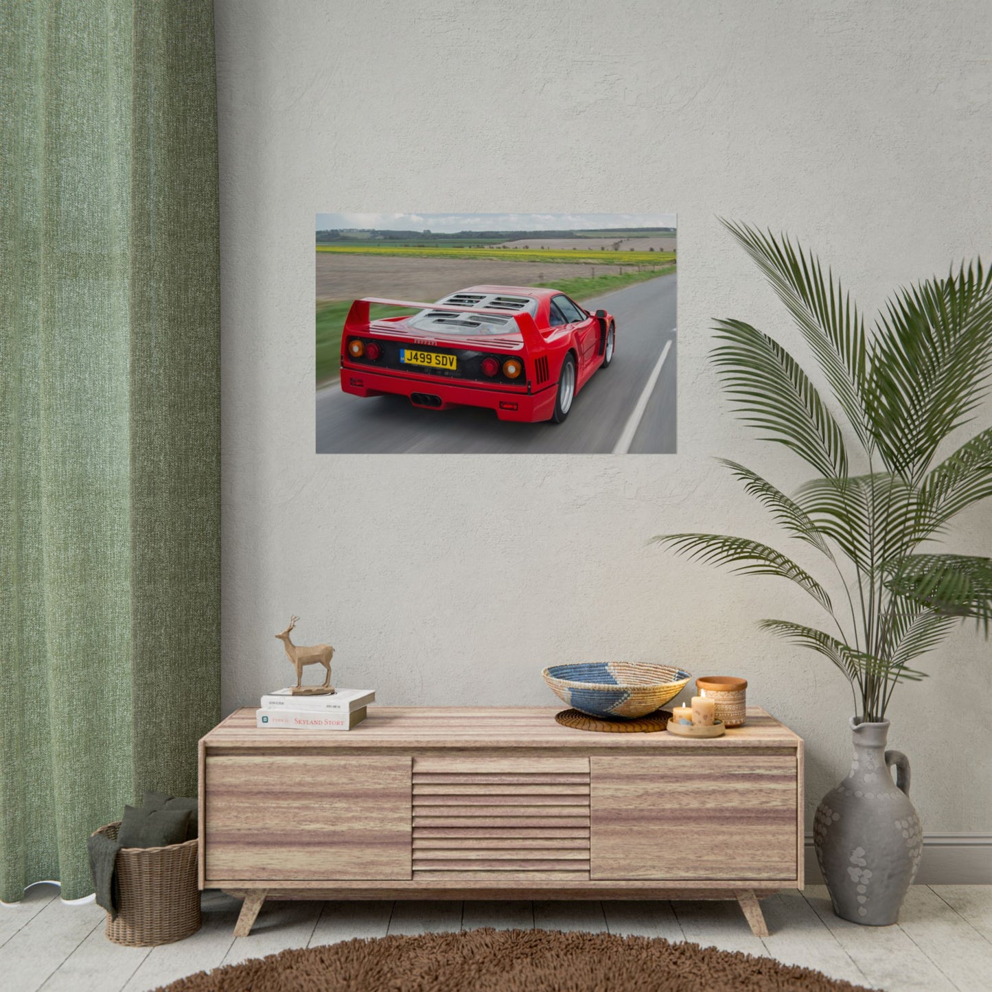 FERRARI F40 POSTER