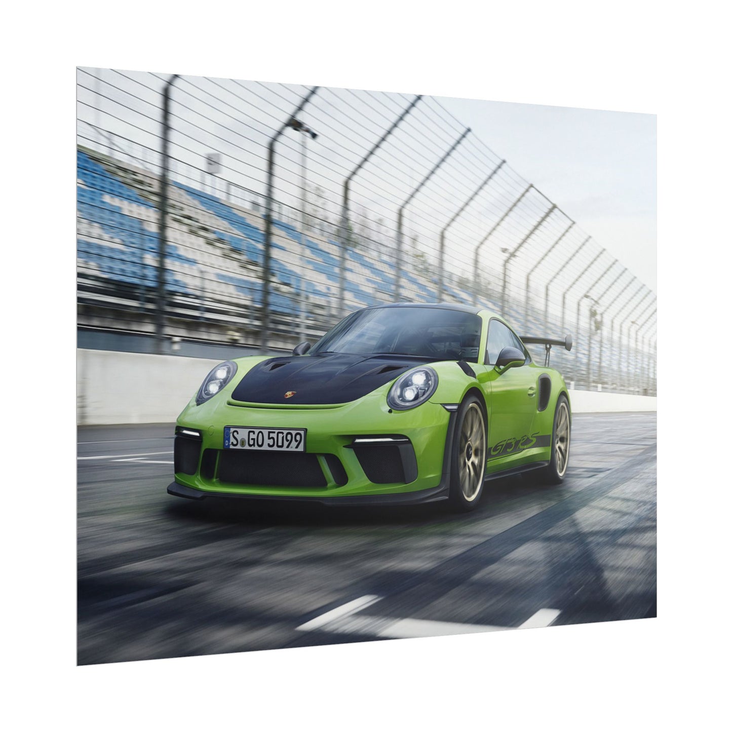 PORSCHE 911 GT3RS POSTER V2