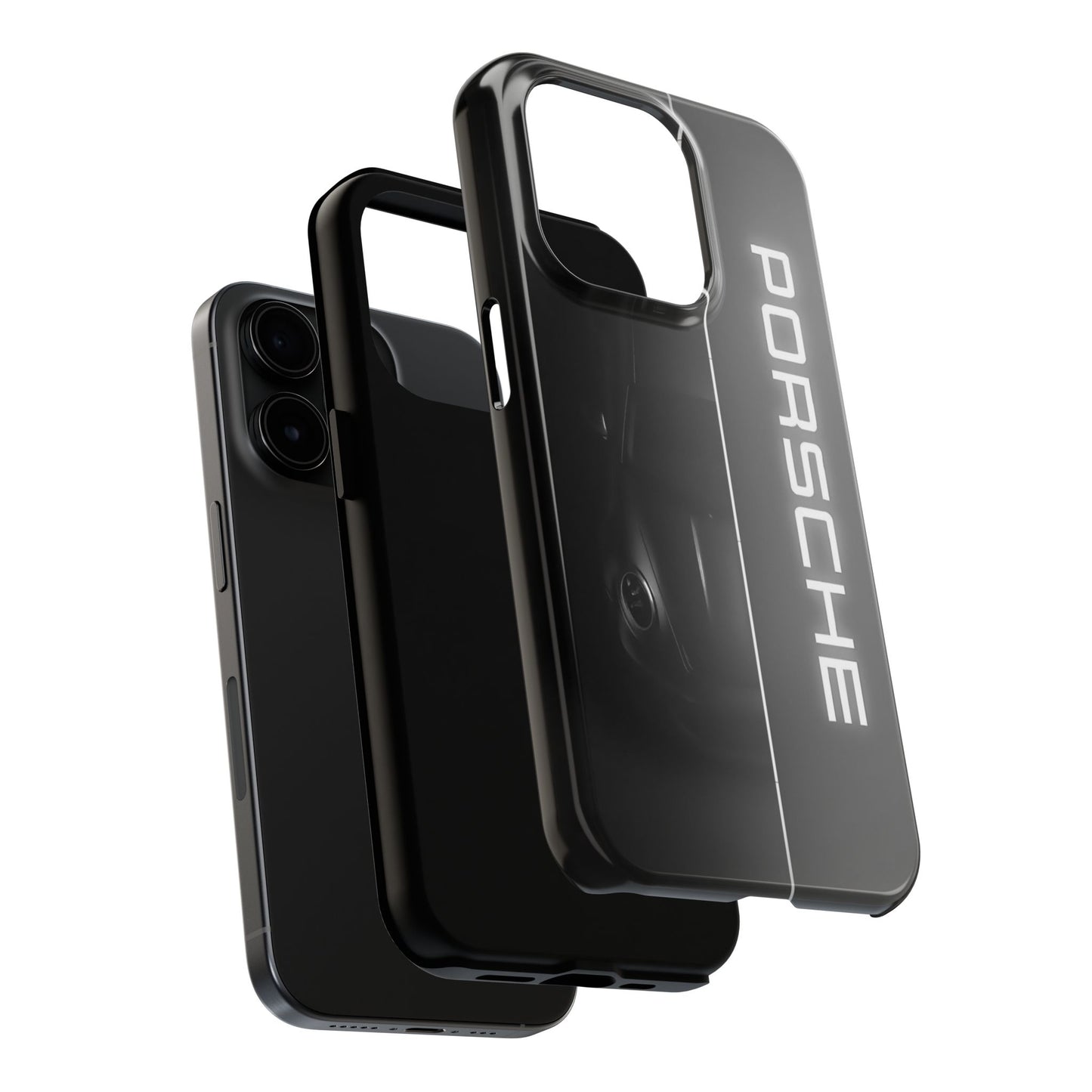 Porsche Black – Tough Phone Case
