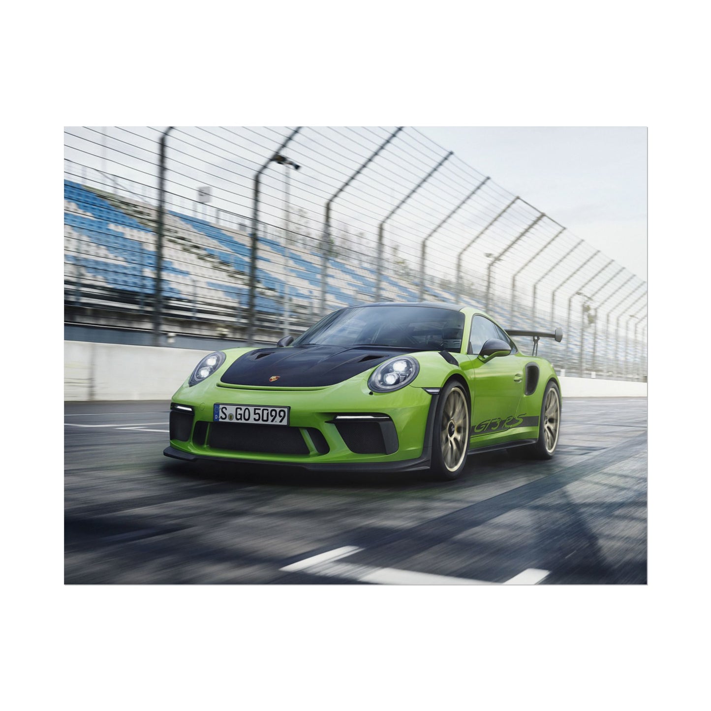 PORSCHE 911 GT3RS POSTER V2
