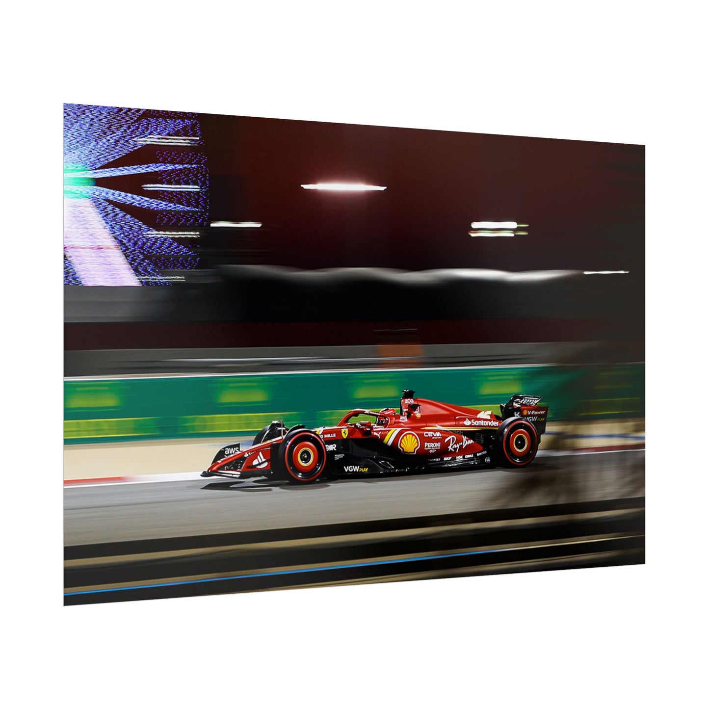 FERRARI F1 POSTER
