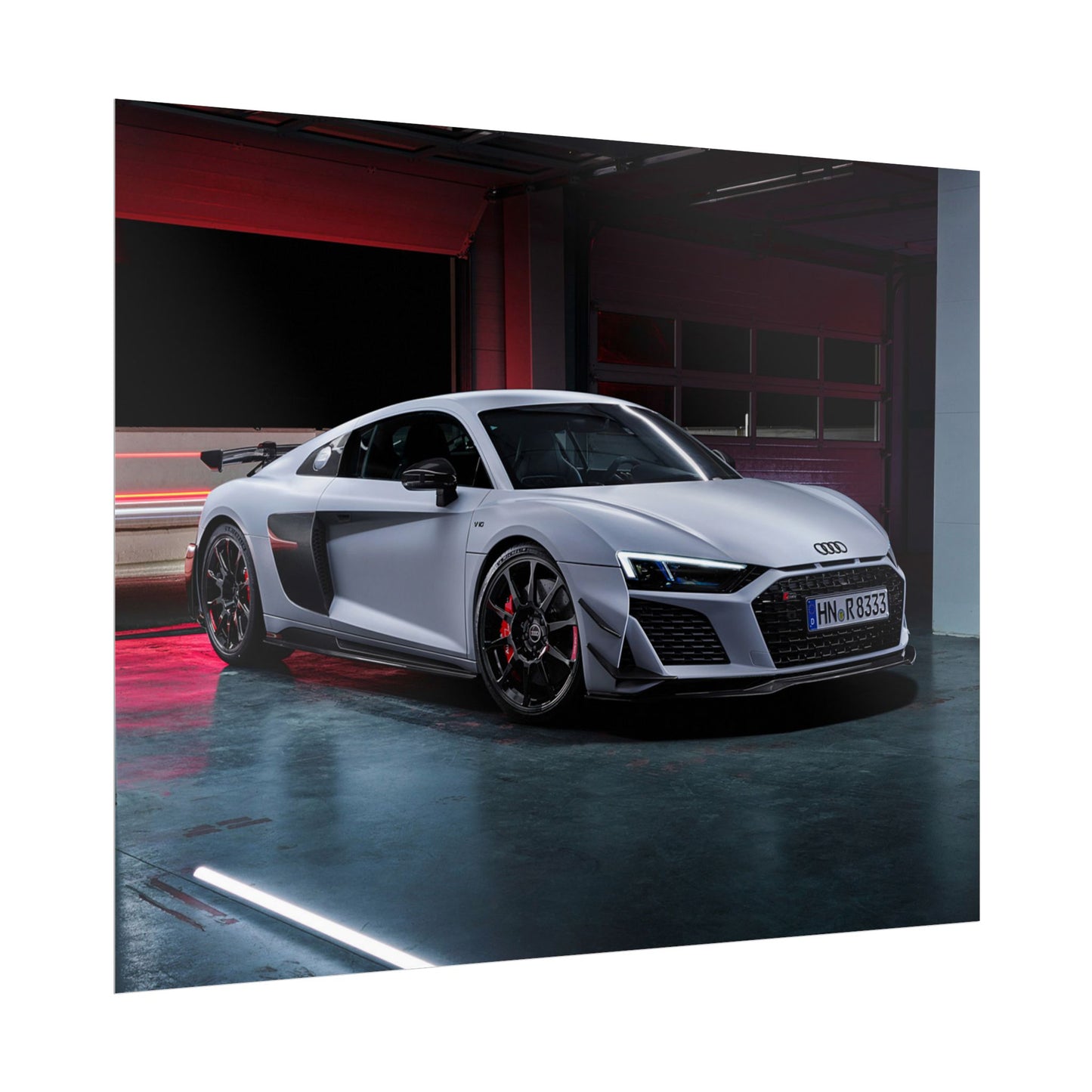 AUDI R8 POSTER
