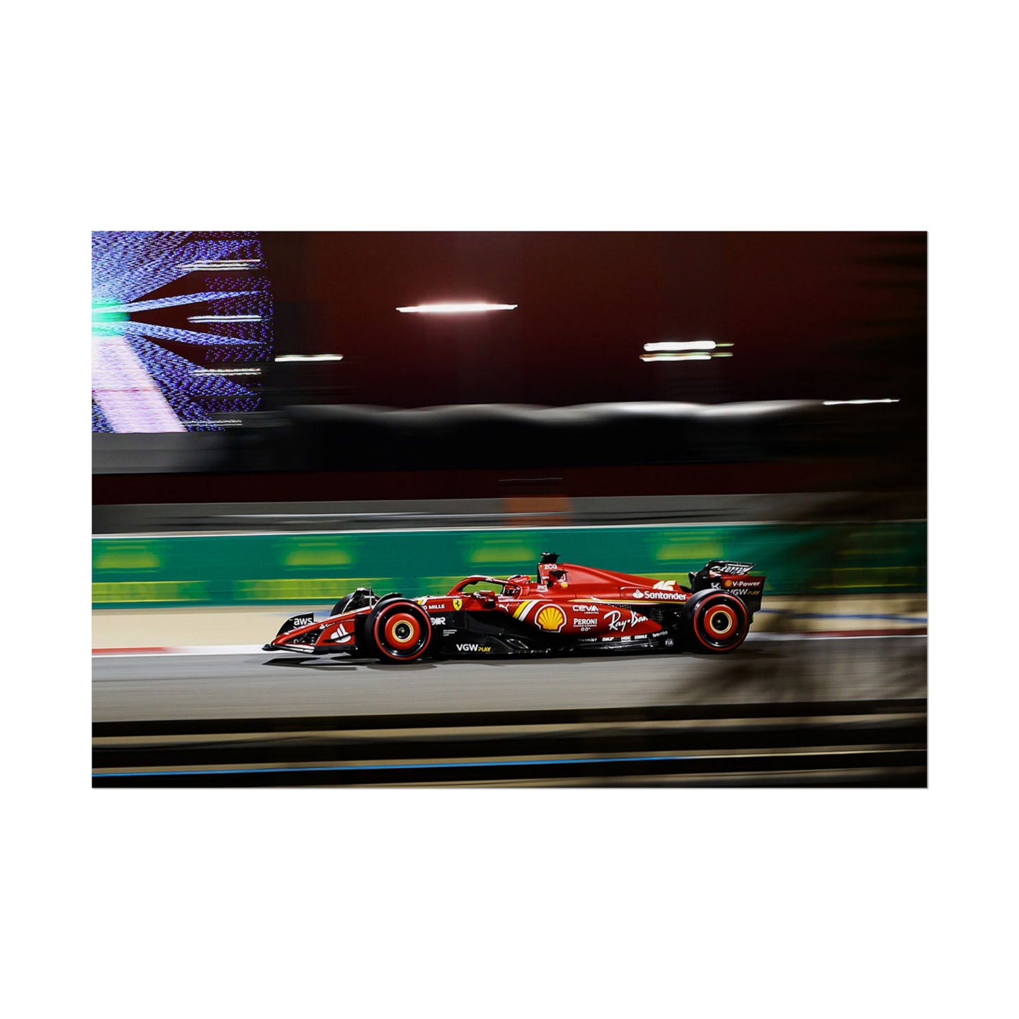 FERRARI F1 POSTER