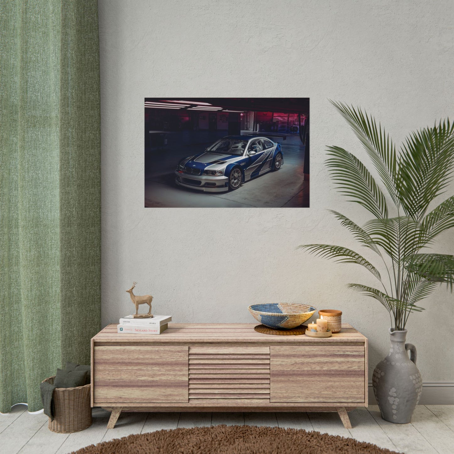 BMW M3 GTR NEED FOR SPEED POSTER