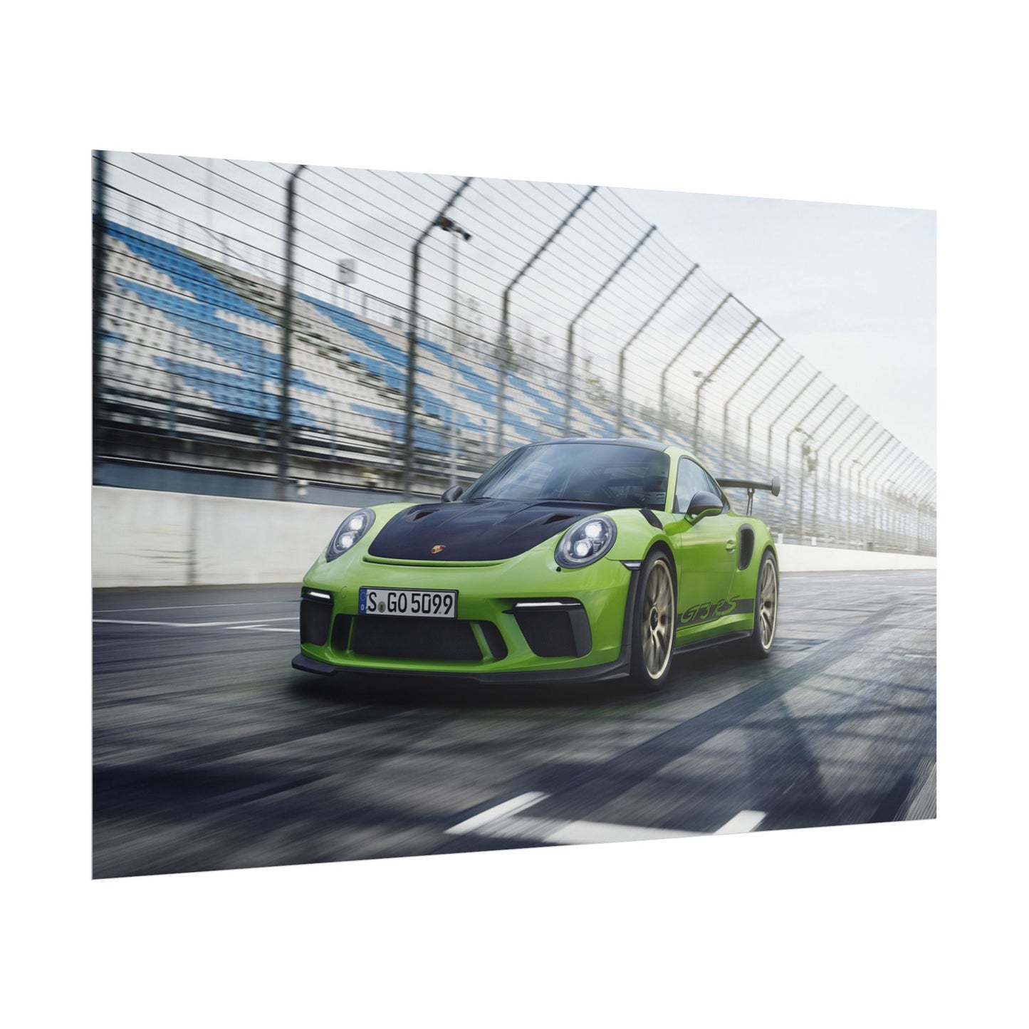 PORSCHE 911 GT3RS POSTER V2