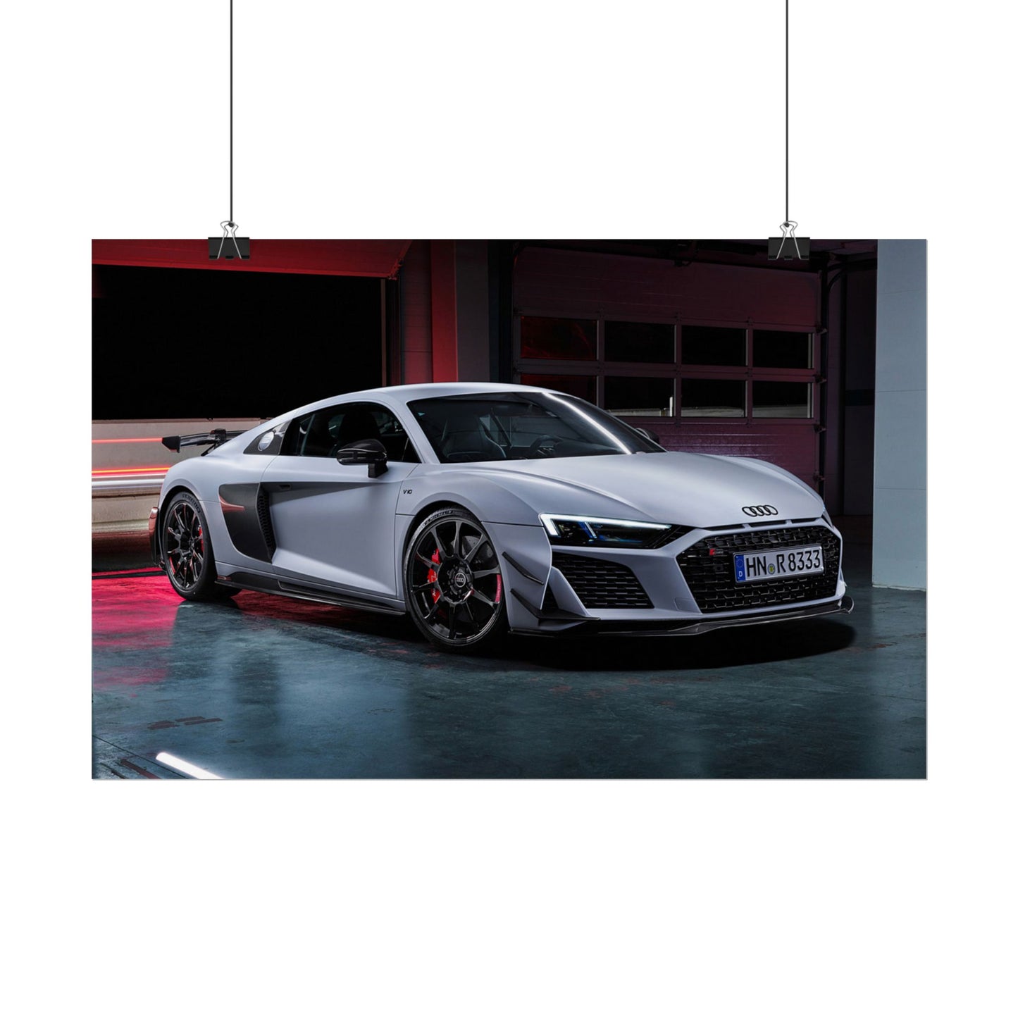 AUDI R8 POSTER