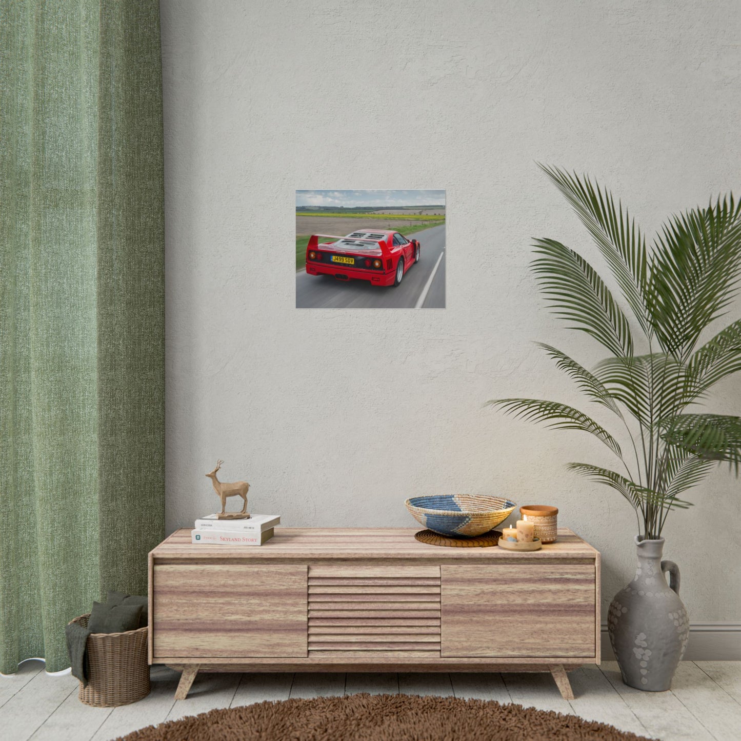 FERRARI F40 POSTER
