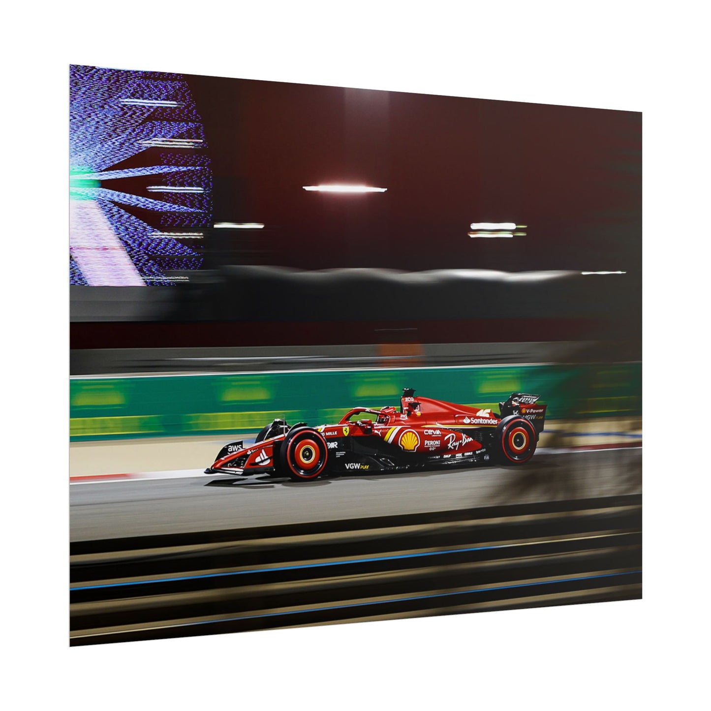 FERRARI F1 POSTER