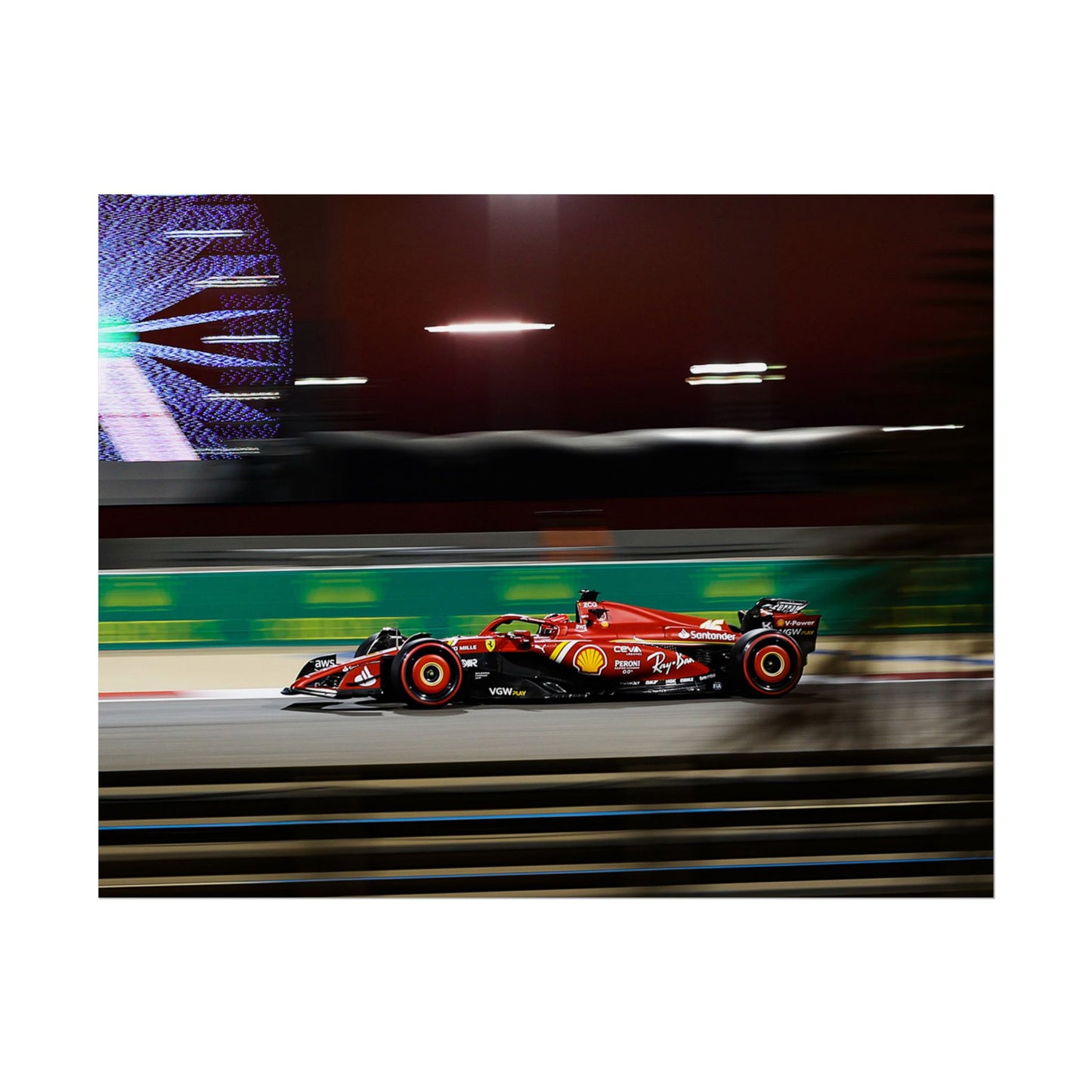 FERRARI F1 POSTER