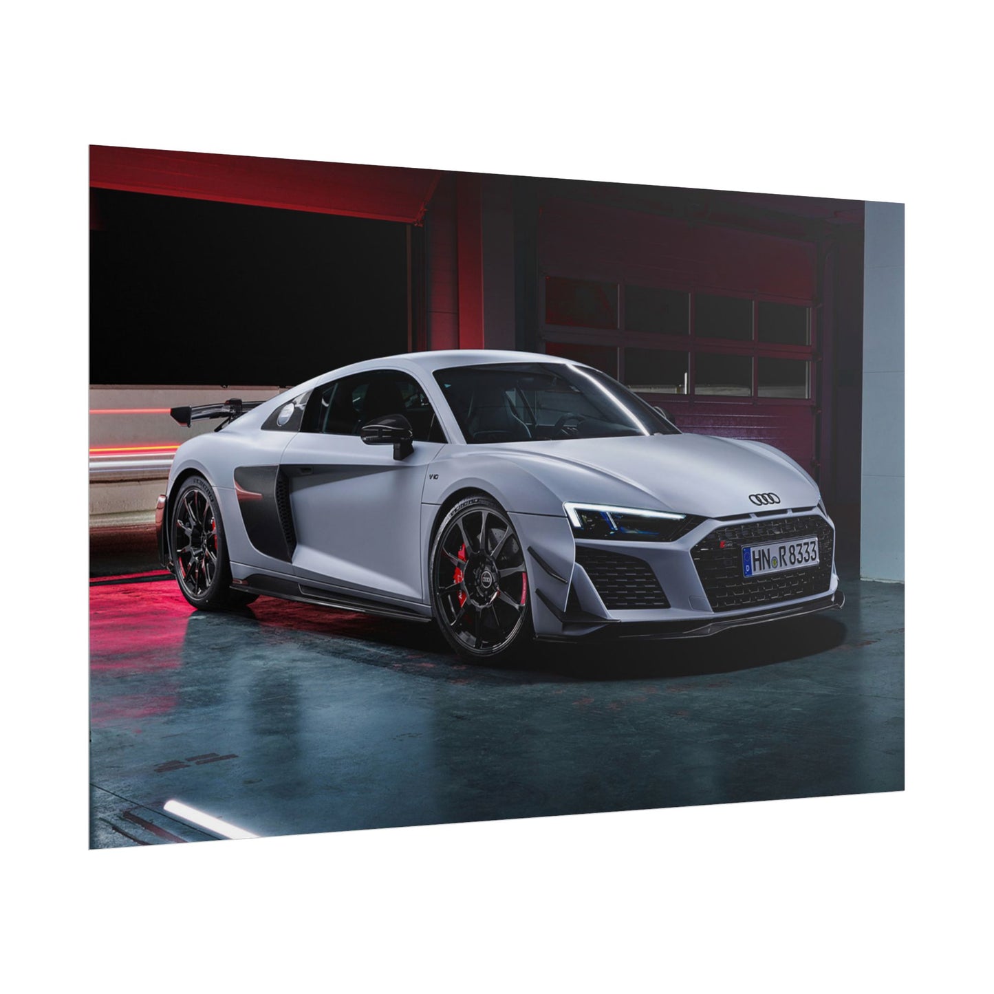 AUDI R8 POSTER