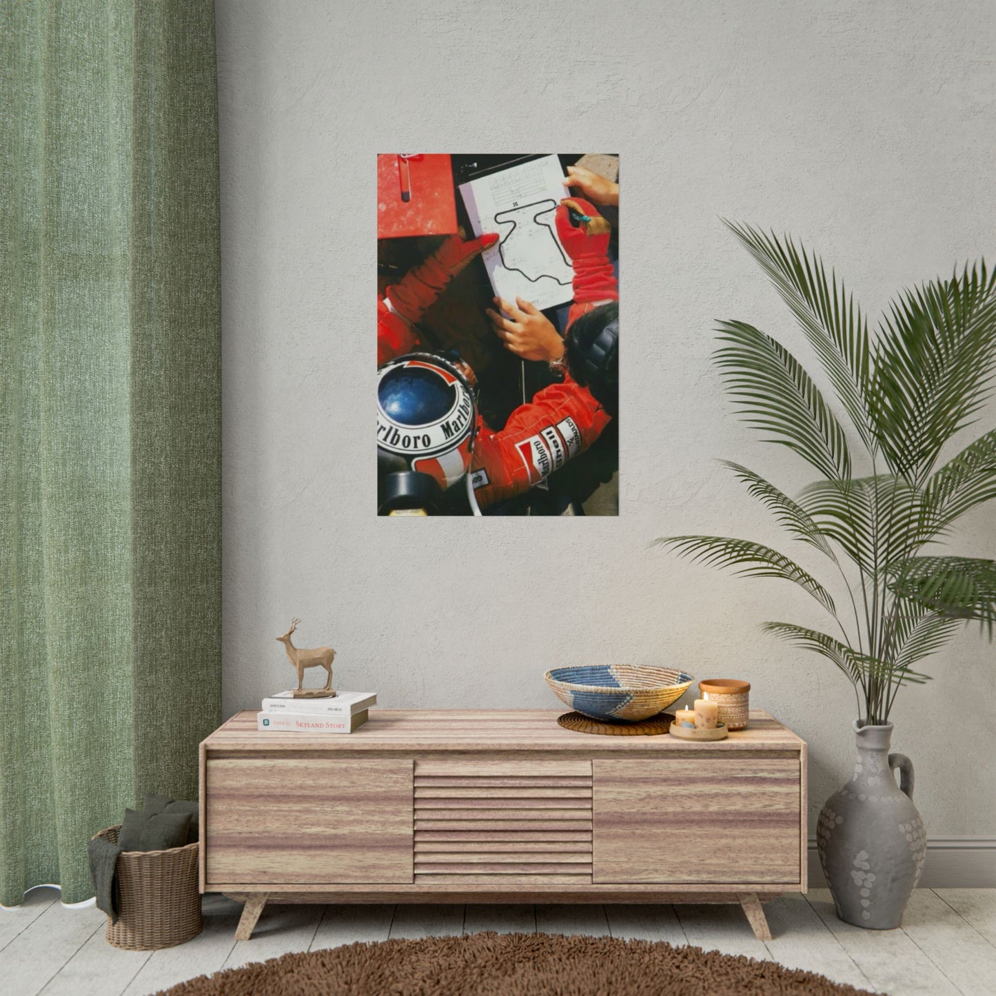 Ferrari F1 Strategy Poster