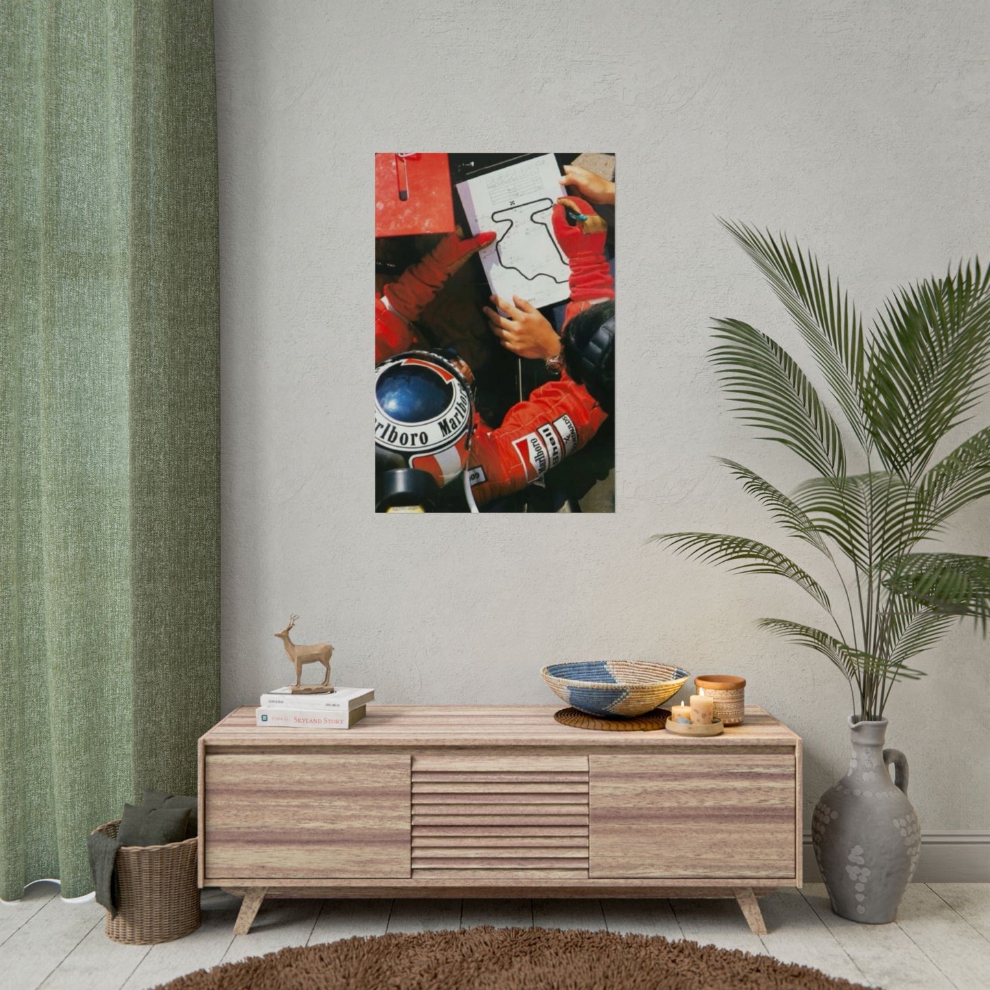 Ferrari F1 Strategy Poster