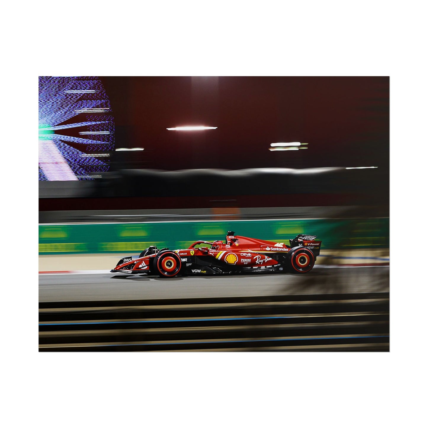 FERRARI F1 POSTER