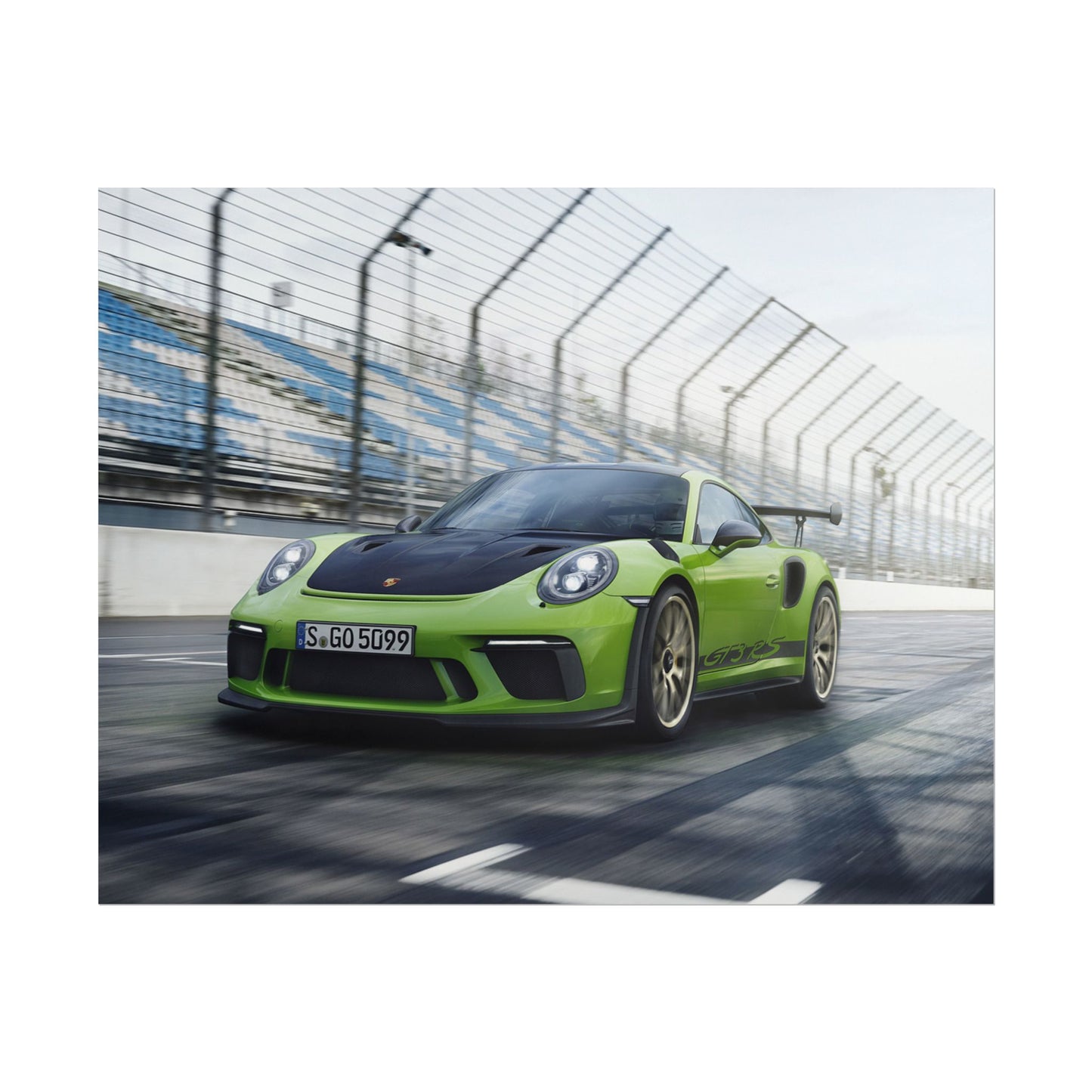 PORSCHE 911 GT3RS POSTER V2