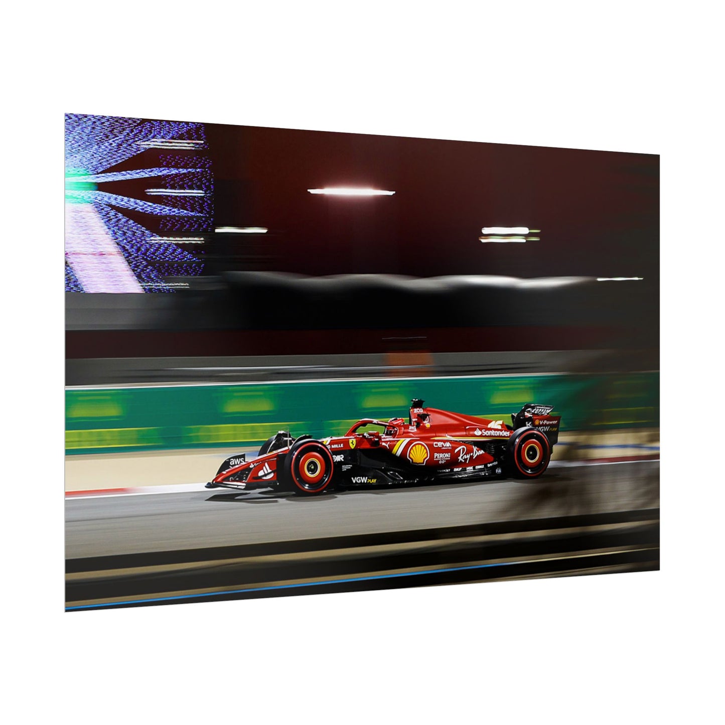 FERRARI F1 POSTER