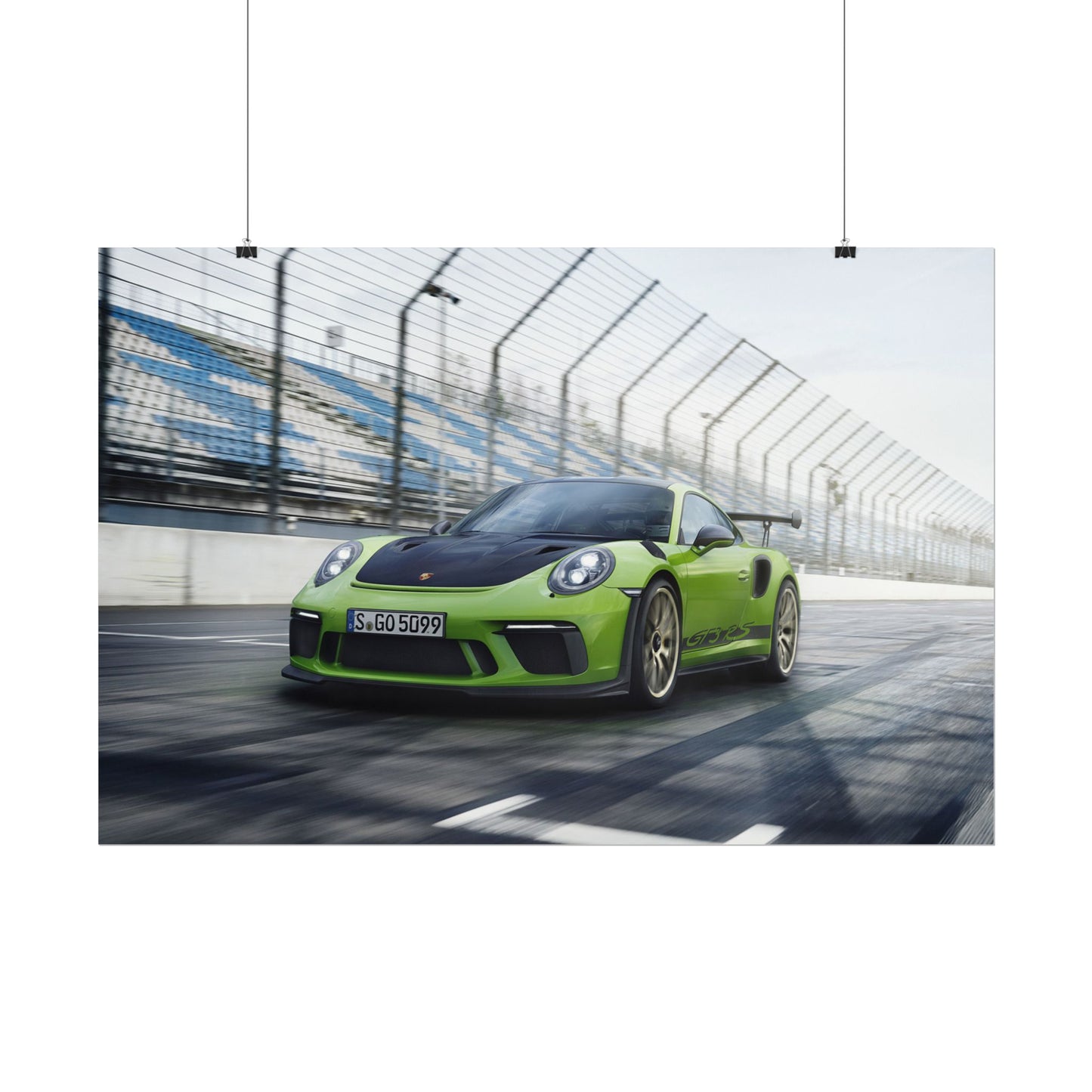 PORSCHE 911 GT3RS POSTER V2