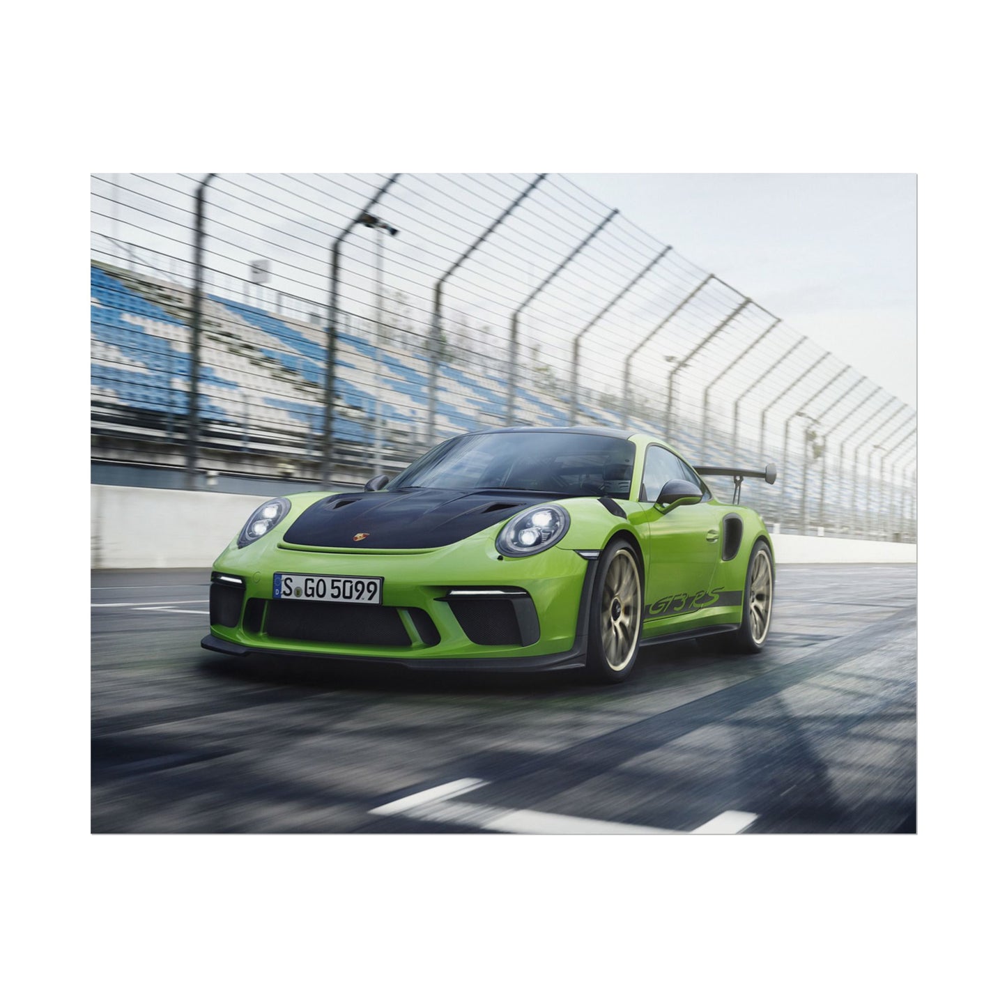PORSCHE 911 GT3RS POSTER V2