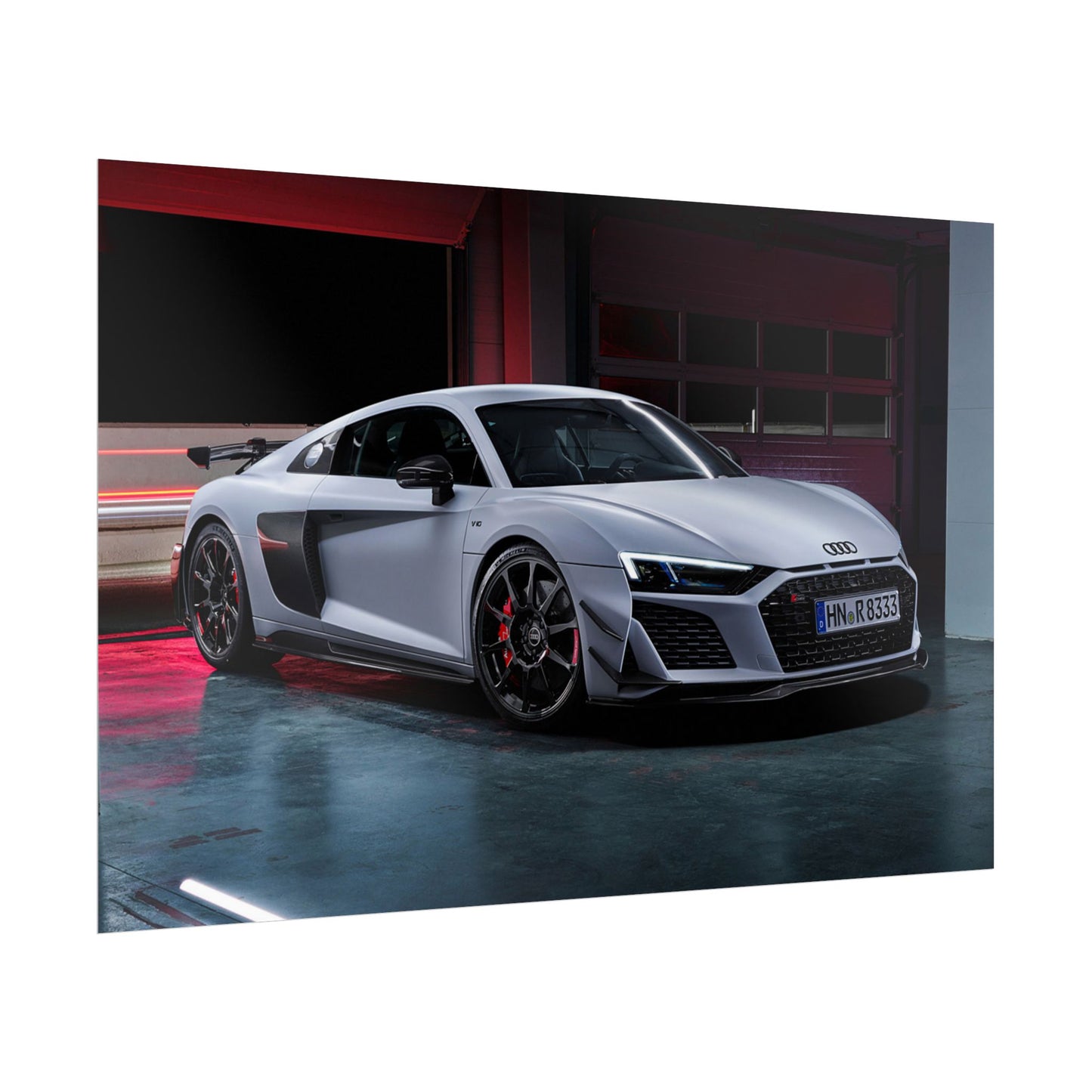 AUDI R8 POSTER