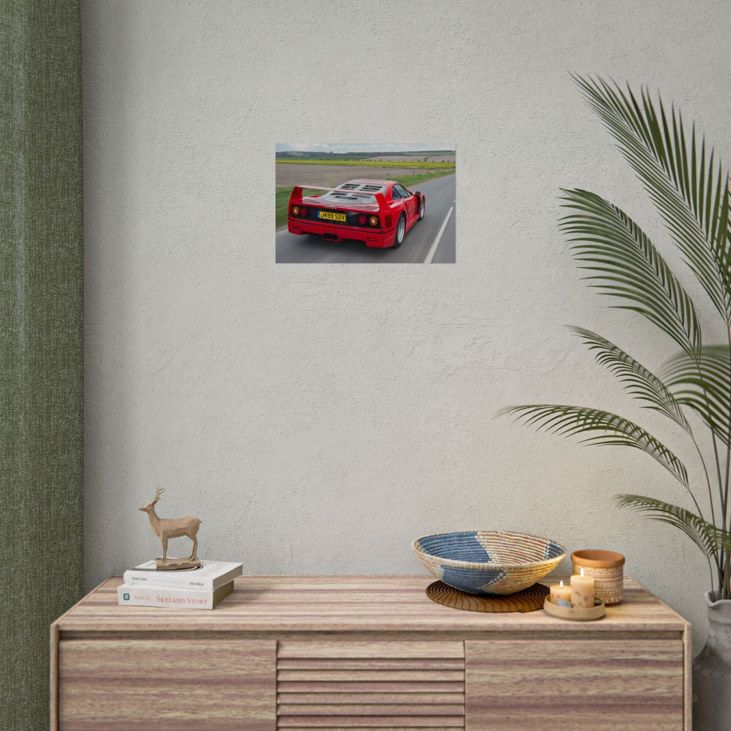 FERRARI F40 POSTER