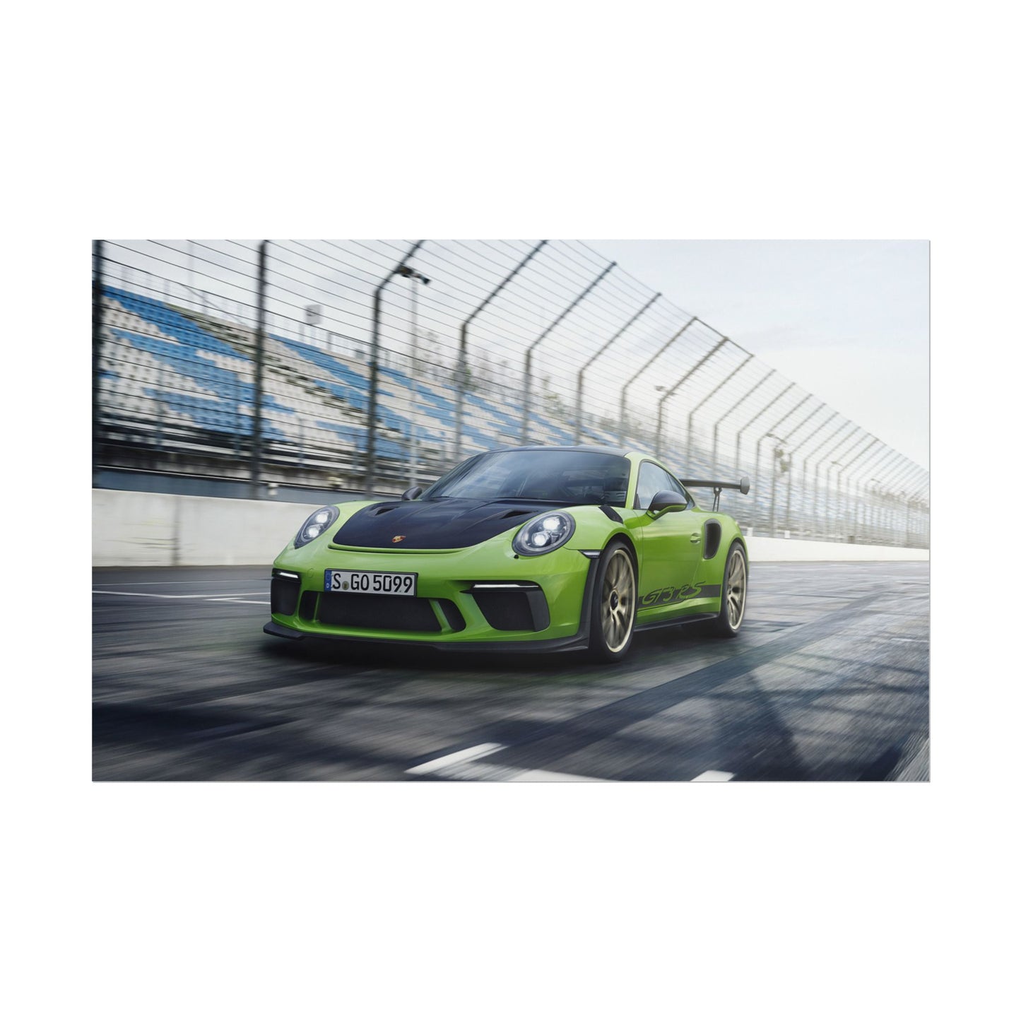PORSCHE 911 GT3RS POSTER V2