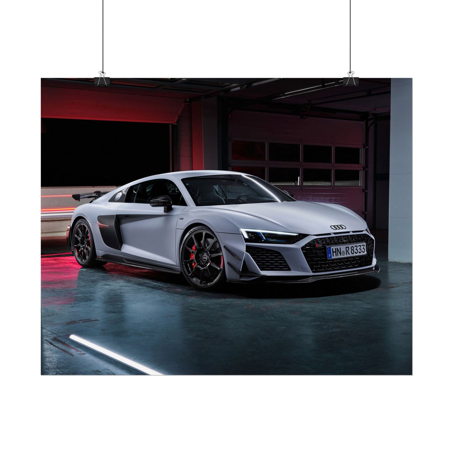 AUDI R8 POSTER