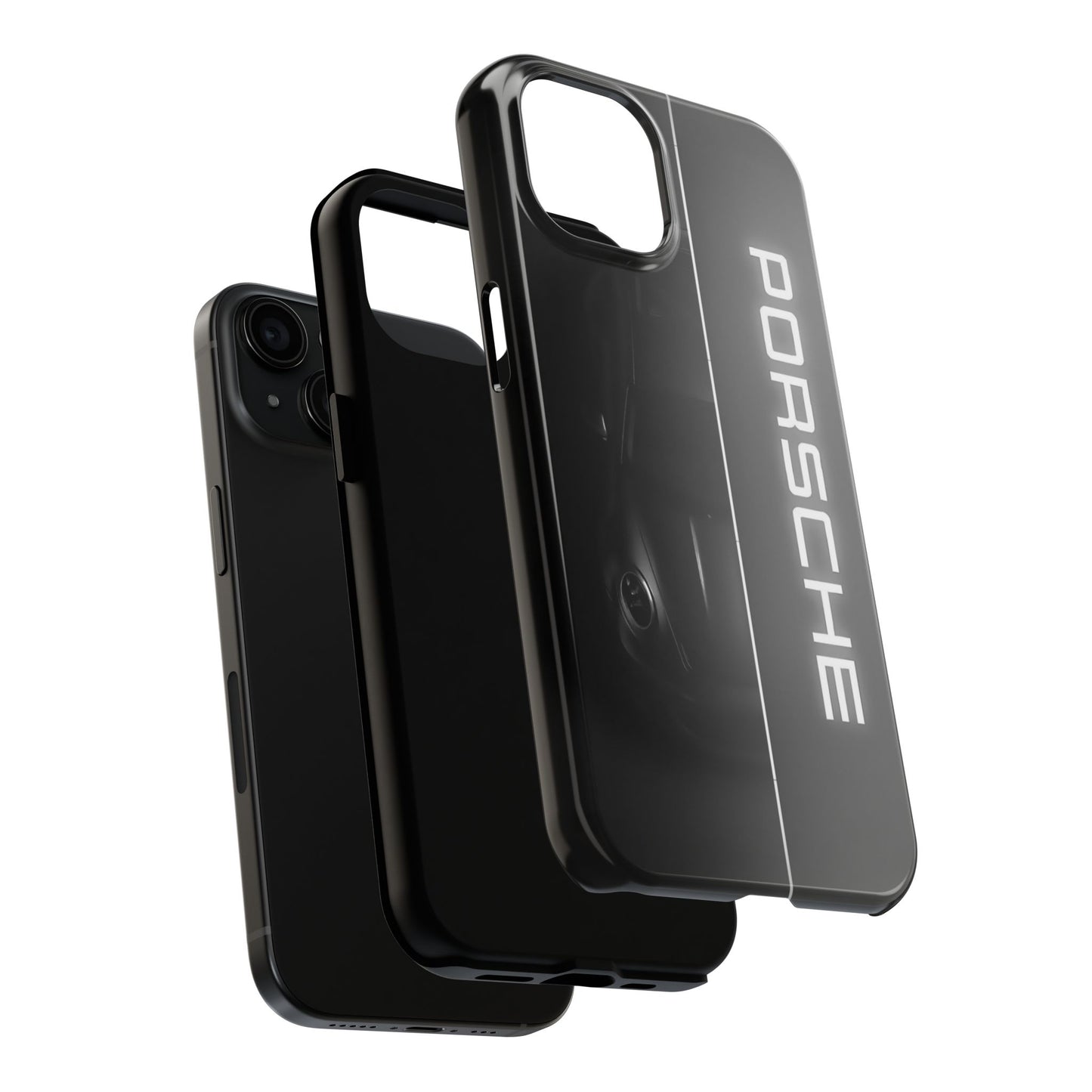 Porsche Black – Tough Phone Case