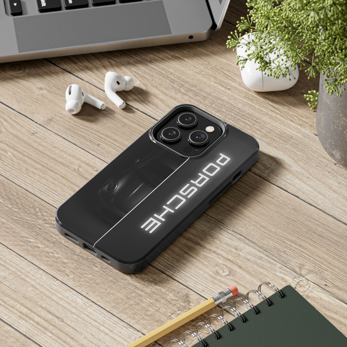 Porsche Black – Tough Phone Case
