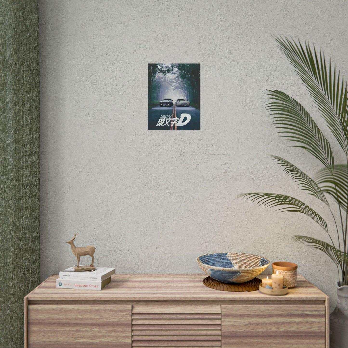 Initial D Poster – Takumi’s AE86 & Ryosuke’s RX-7