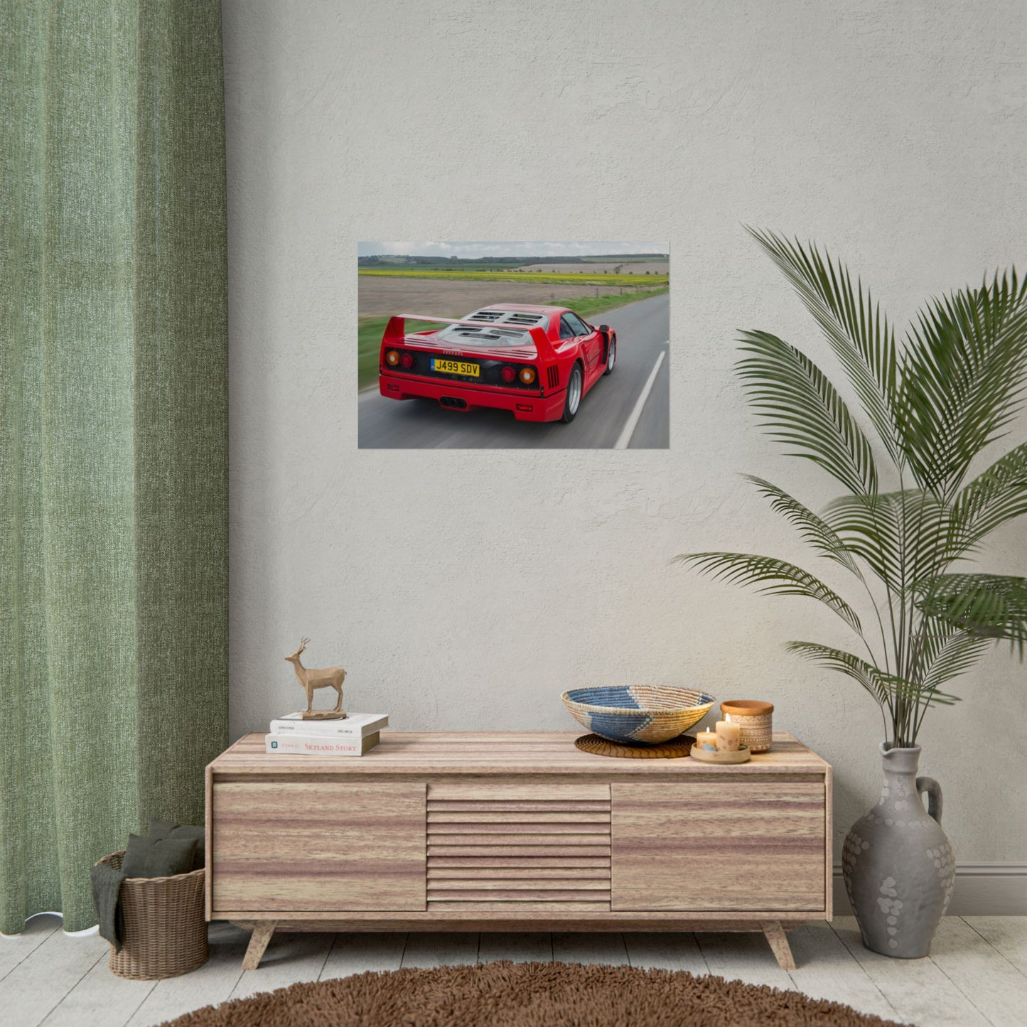 FERRARI F40 POSTER