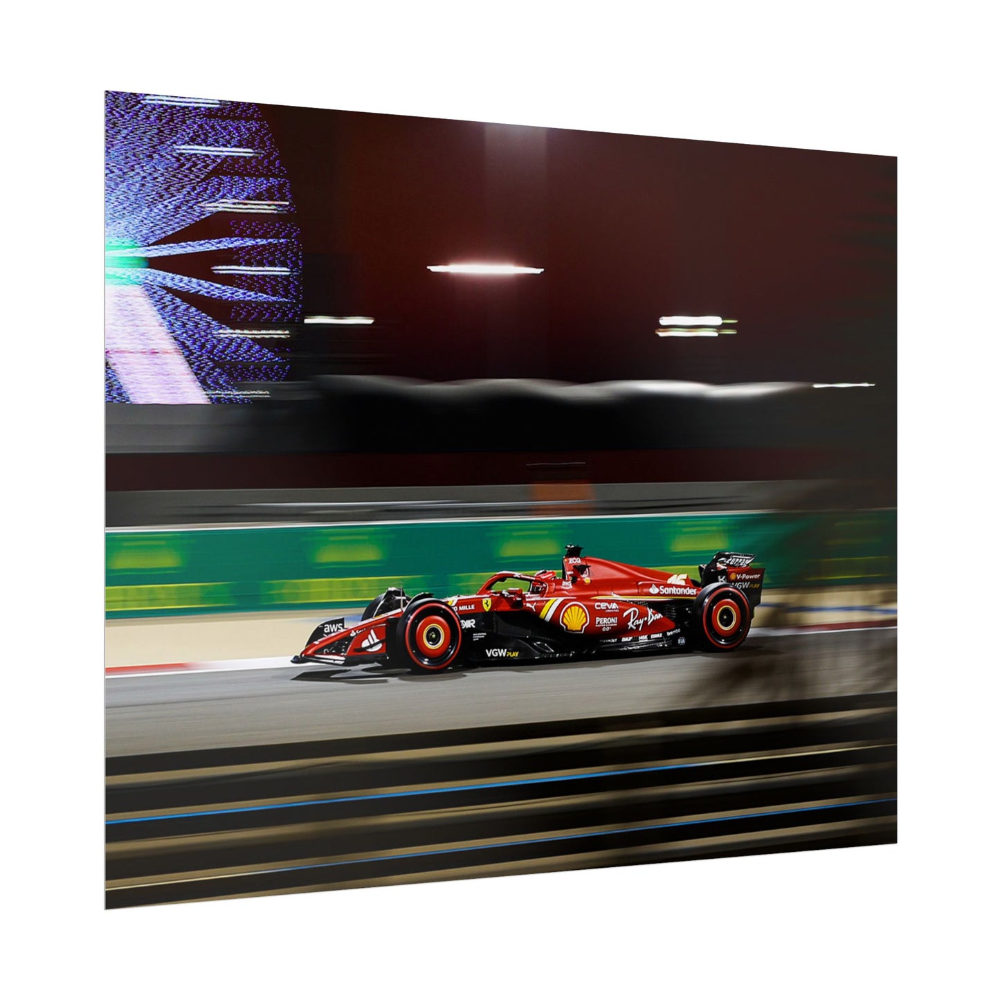 FERRARI F1 POSTER