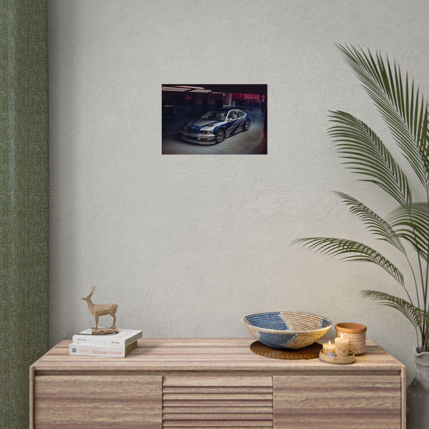 BMW M3 GTR NEED FOR SPEED POSTER