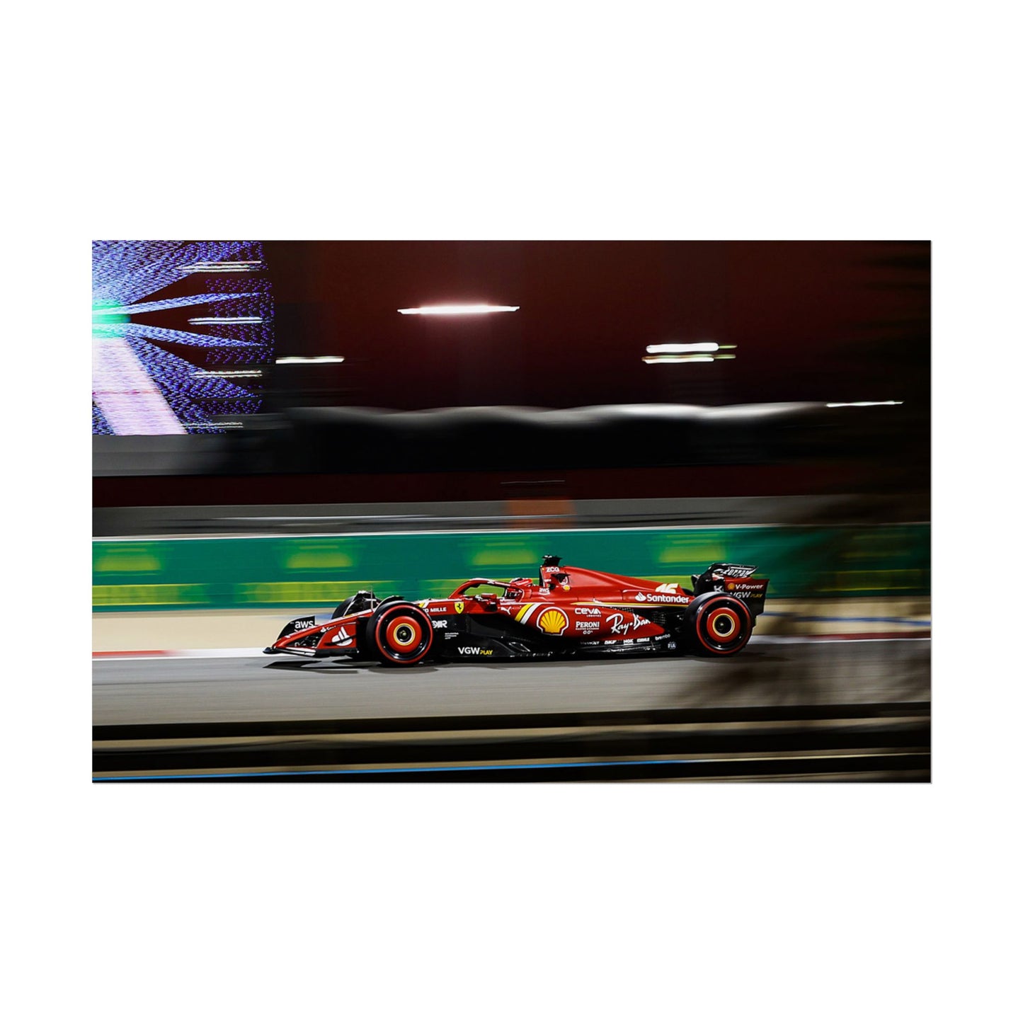 FERRARI F1 POSTER