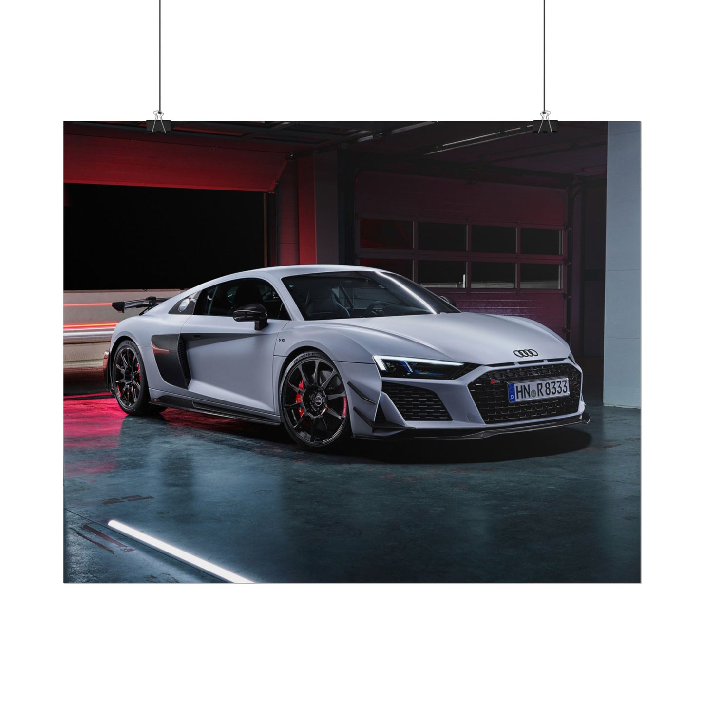 AUDI R8 POSTER