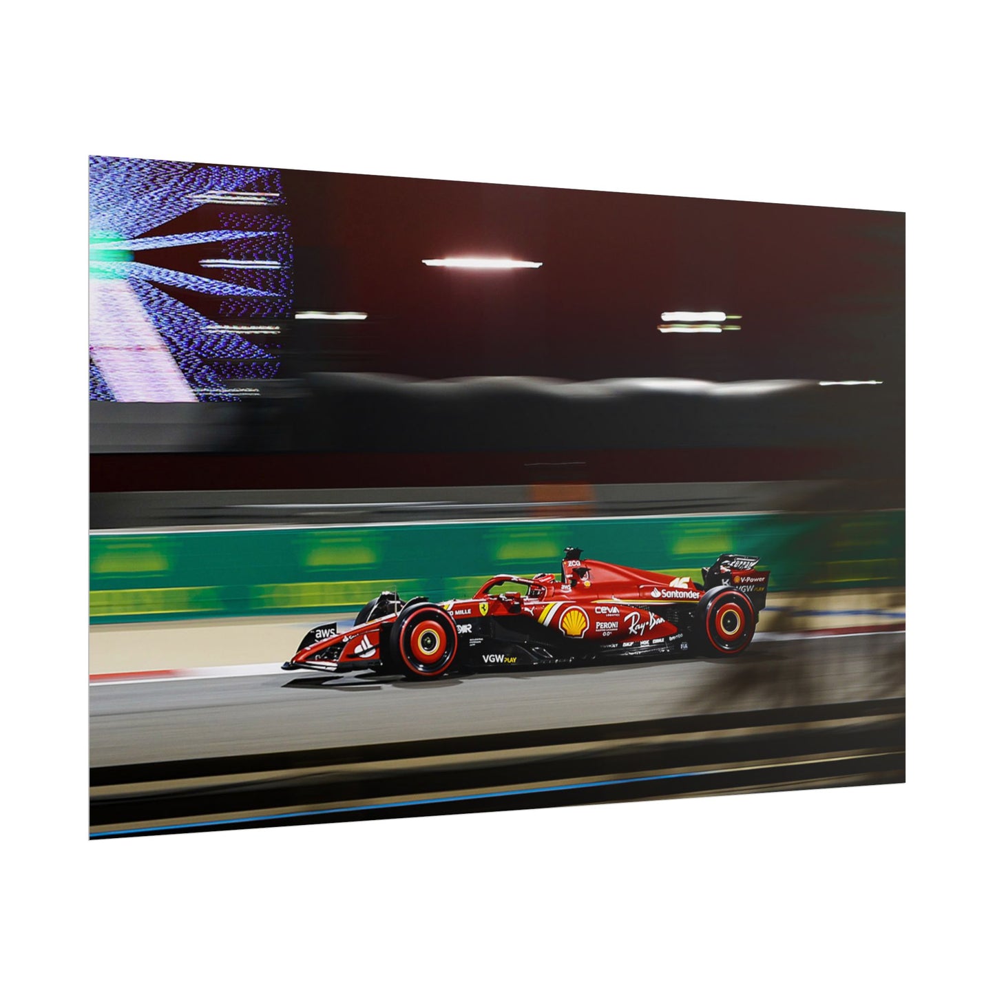 FERRARI F1 POSTER