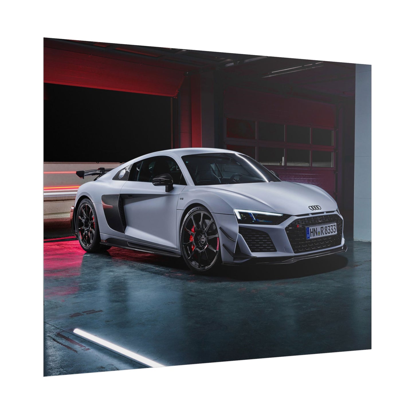 AUDI R8 POSTER