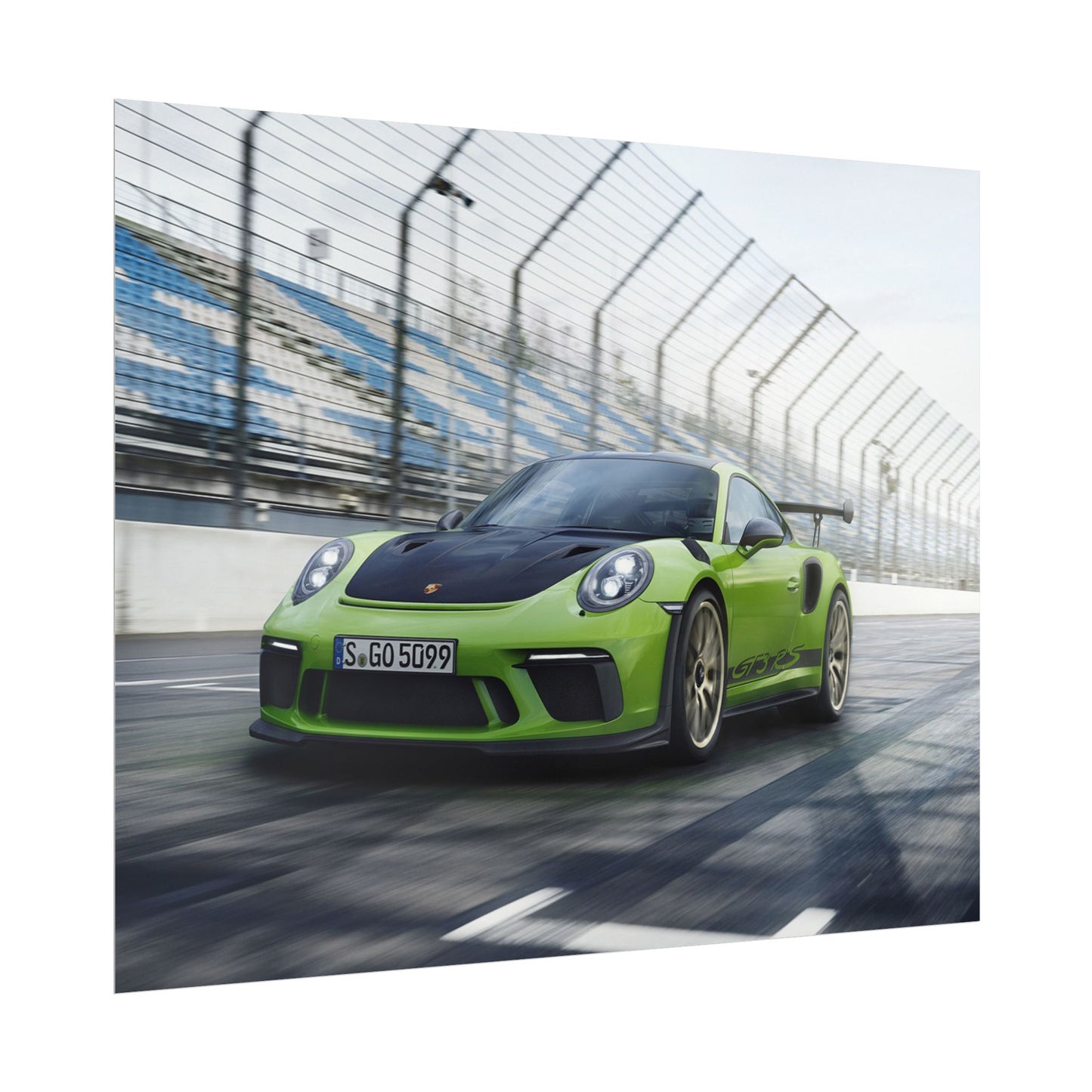 PORSCHE 911 GT3RS POSTER V2