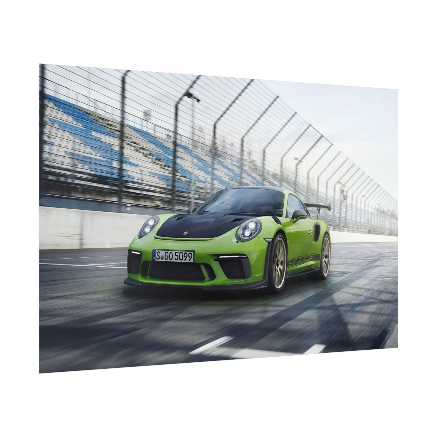 PORSCHE 911 GT3RS POSTER V2