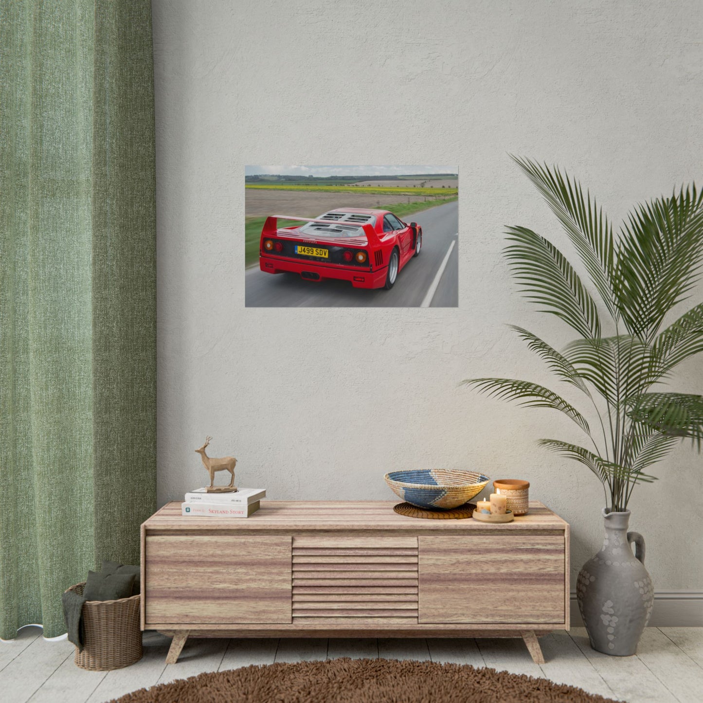 FERRARI F40 POSTER