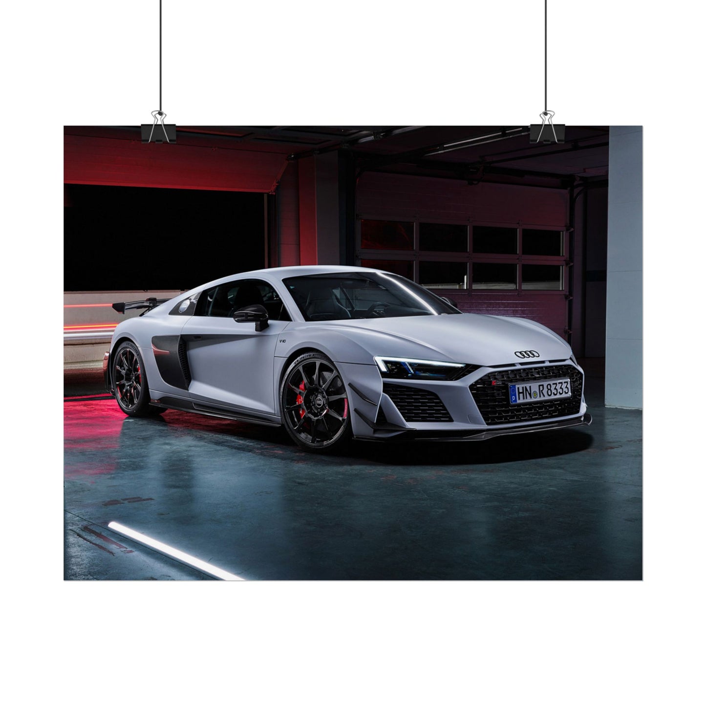 AUDI R8 POSTER