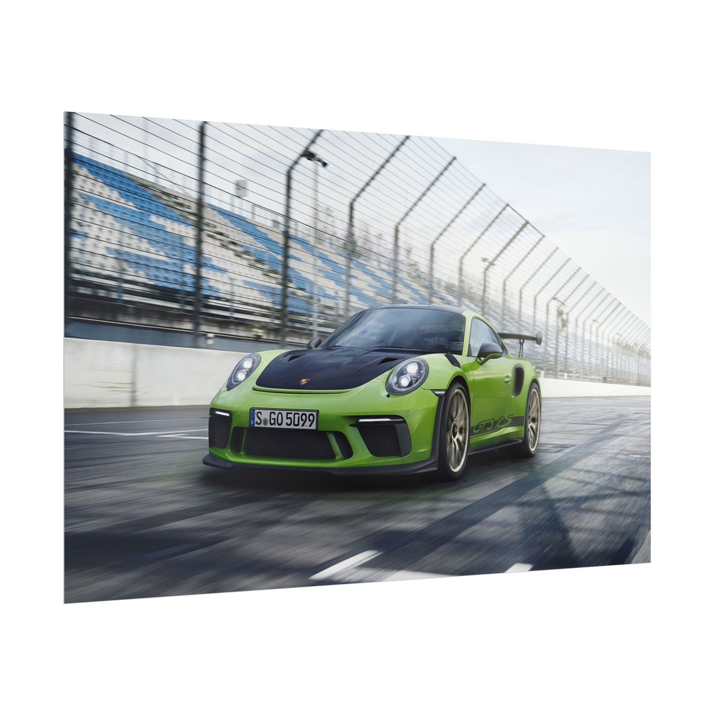 PORSCHE 911 GT3RS POSTER V2