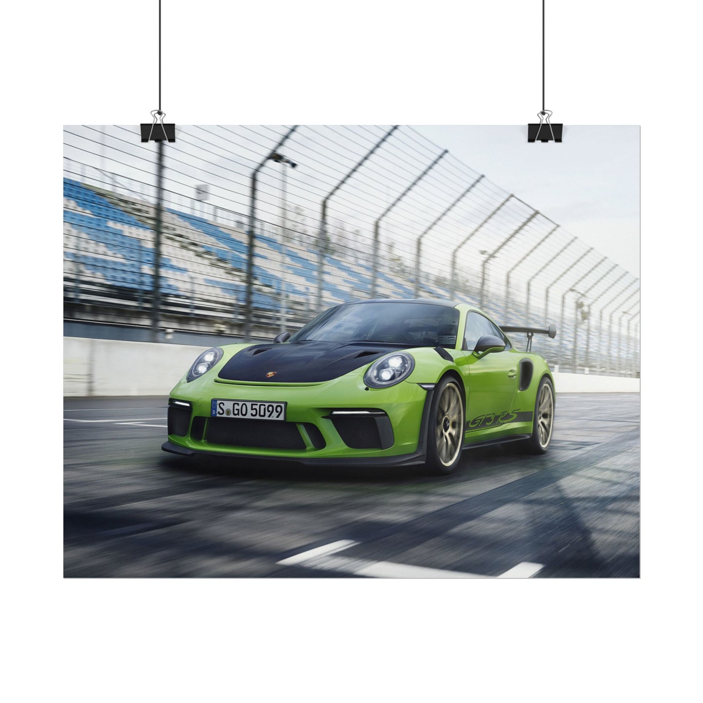 PORSCHE 911 GT3RS POSTER V2