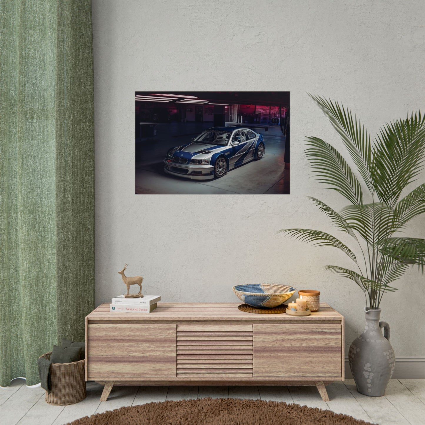 BMW M3 GTR NEED FOR SPEED POSTER
