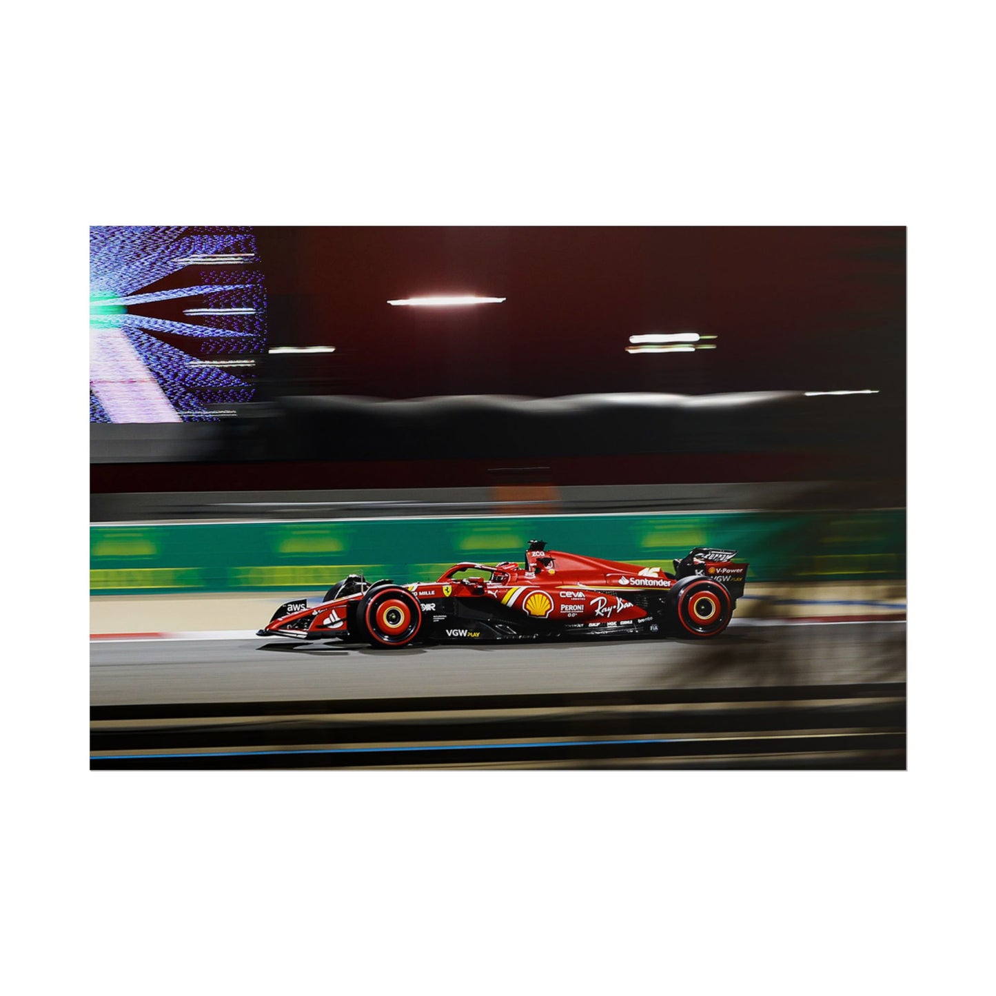 FERRARI F1 POSTER