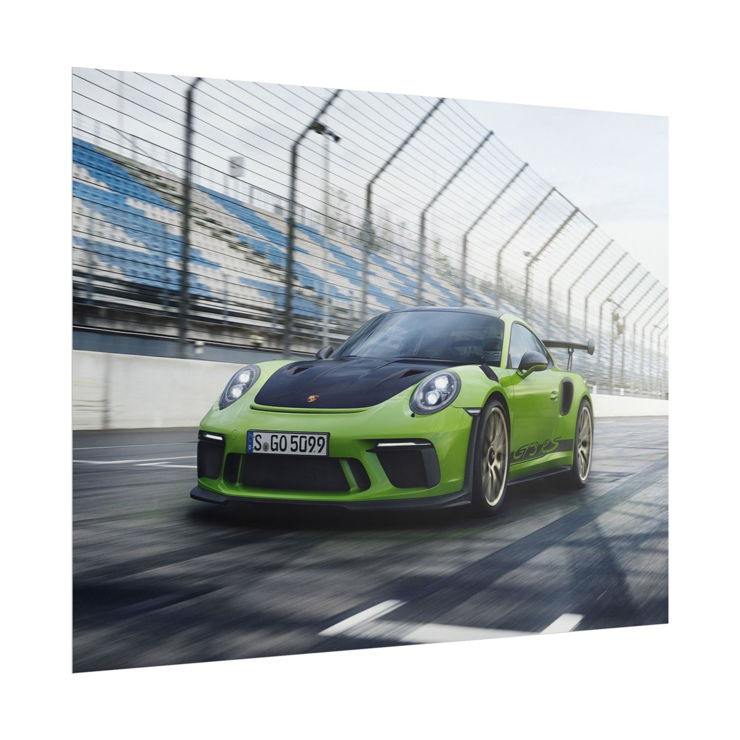 PORSCHE 911 GT3RS POSTER V2