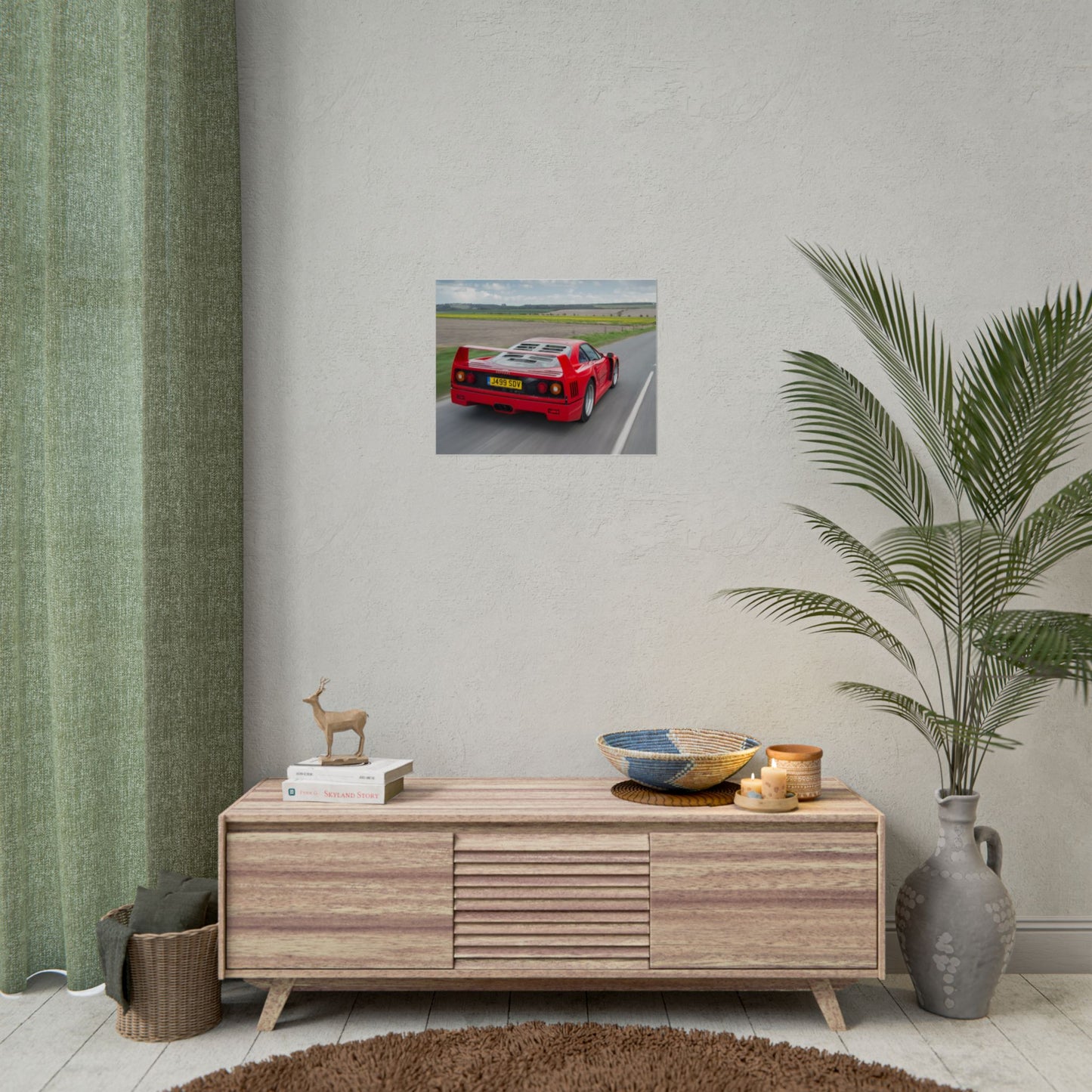 FERRARI F40 POSTER