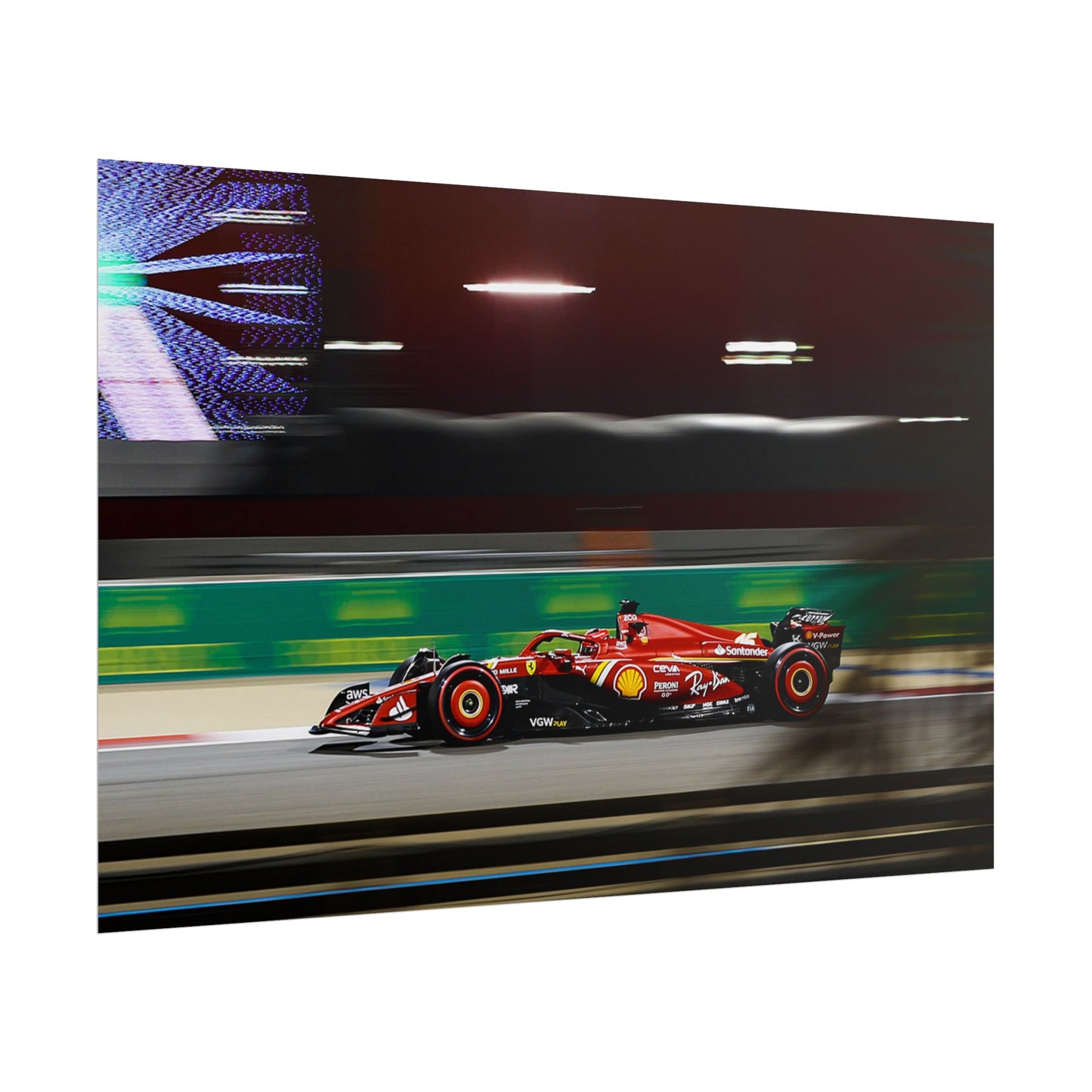 FERRARI F1 POSTER